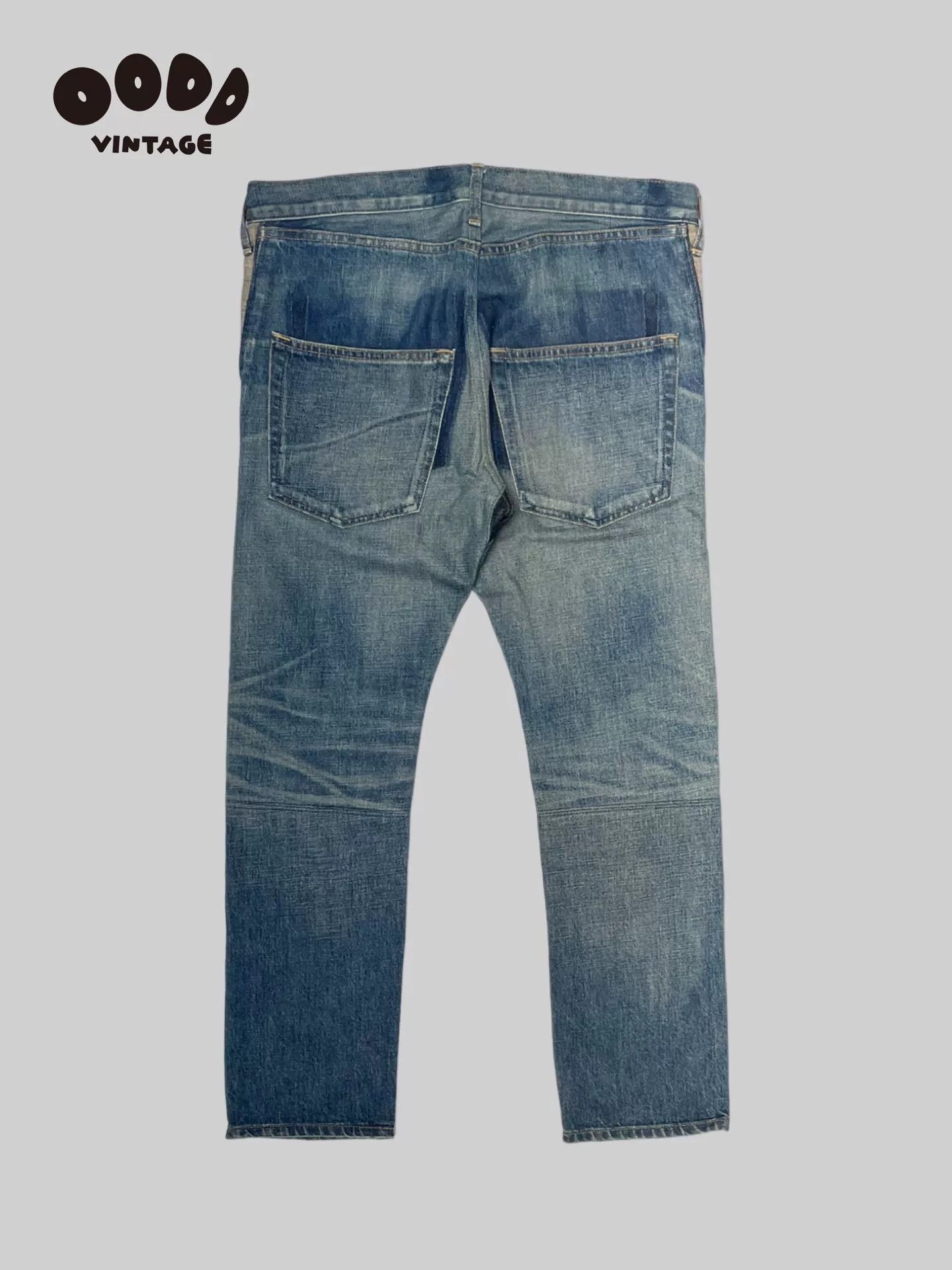 Junya Watanabe junya watanabe vintage patchwork denim pants Size US 27 - 2 Thumbnail