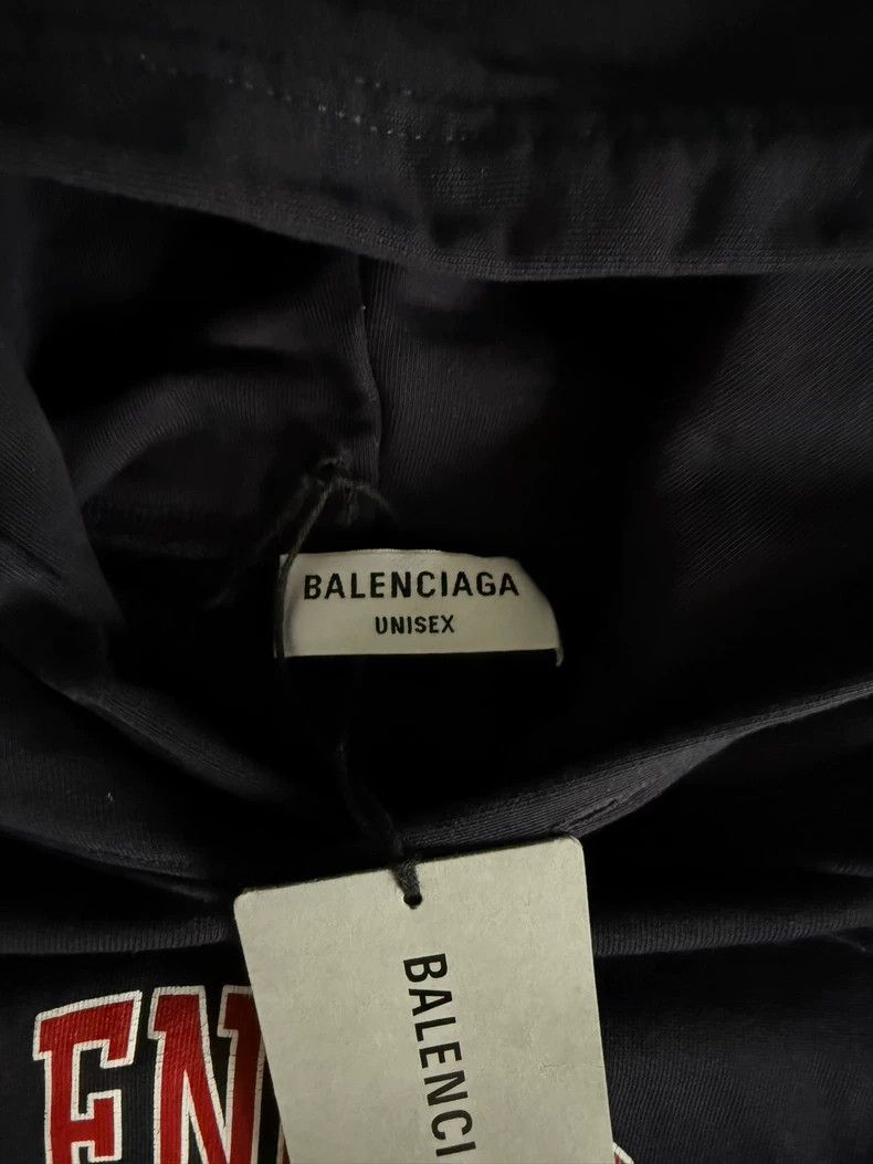 Balenciaga Balenciaga Black Hoodie EST.1917 Size US S / EU 44-46 / 1 - 5 Thumbnail