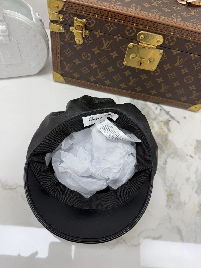 Dior Dior Leather Artist Cap Size ONE SIZE - 2 Thumbnail