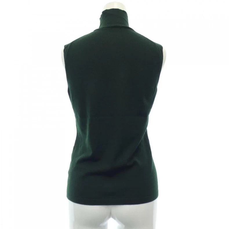 Hermes HERMES Green Knit Turtleneck Sweater Size US S / EU 44-46 / 1 - 2 Thumbnail