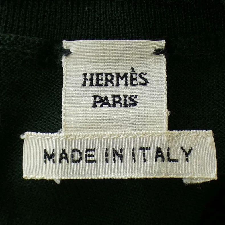 Hermes HERMES Green Knit Turtleneck Sweater Size US S / EU 44-46 / 1 - 6 Thumbnail