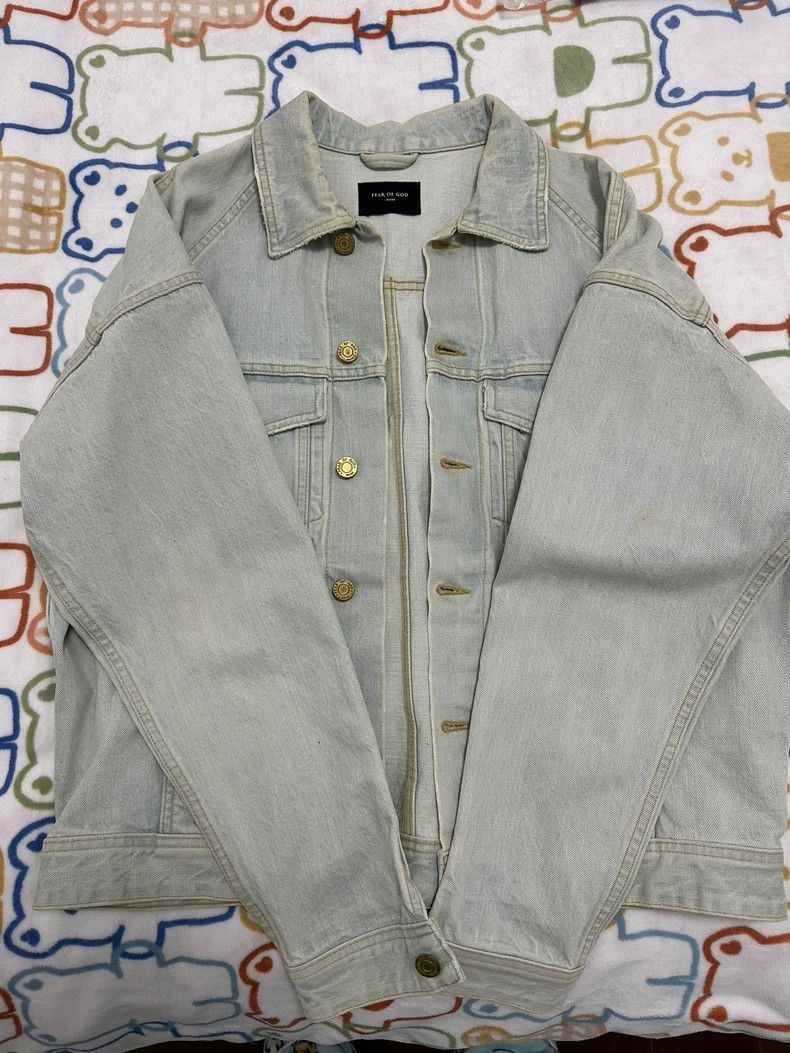 Fear of God Fear of God 5th Light Denim Jacket Size US S / EU 44-46 / 1 - 2 Thumbnail