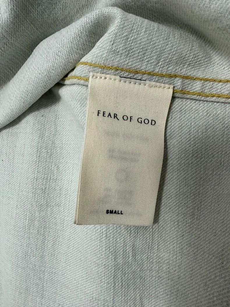 Fear of God Fear of God 5th Light Denim Jacket Size US S / EU 44-46 / 1 - 5 Thumbnail