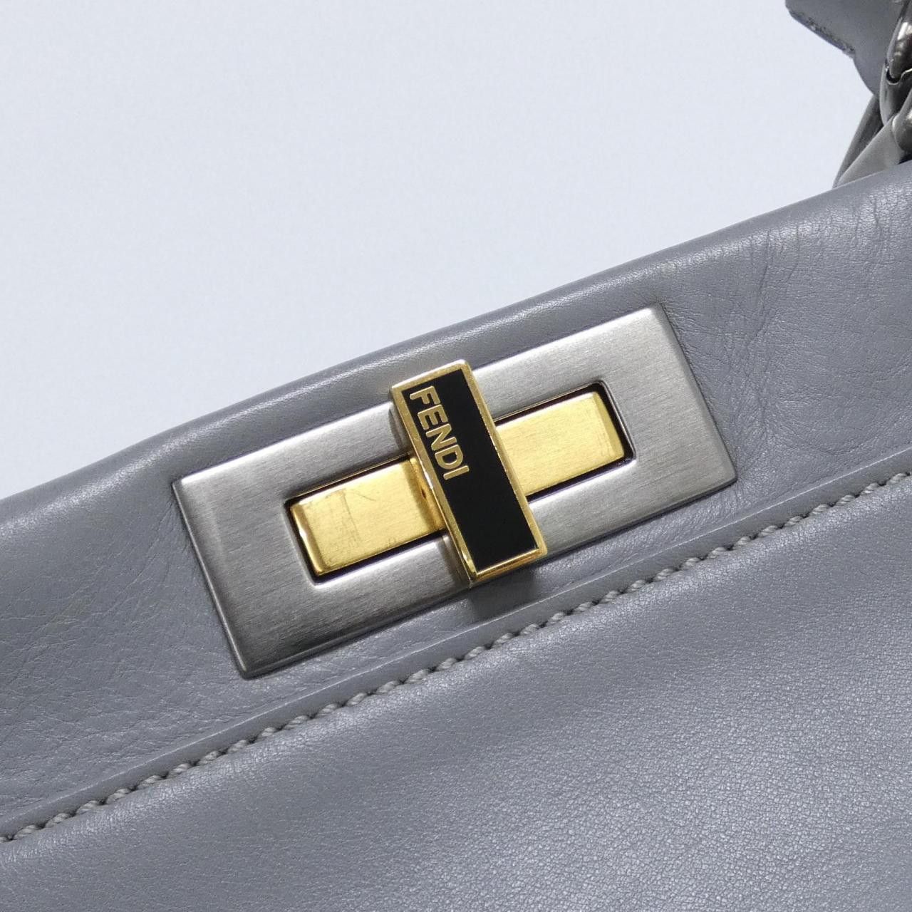 Fendi Fendi Fendi Peekaboo Leather Bag Leather Handbag 8BN226 FZN DUTY FREE for USA Size ONE SIZE - 5 Thumbnail