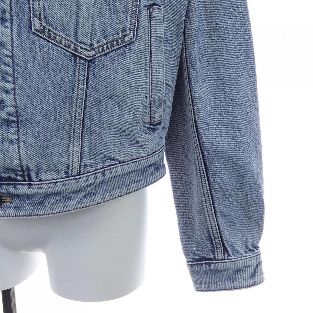 Louis Vuitton Louis Vuitton Louis Vuitton Denim Jacket Denim Outerwear FQJA31EFY DUTY FREE for USA Size ONE SIZE - 6 Thumbnail