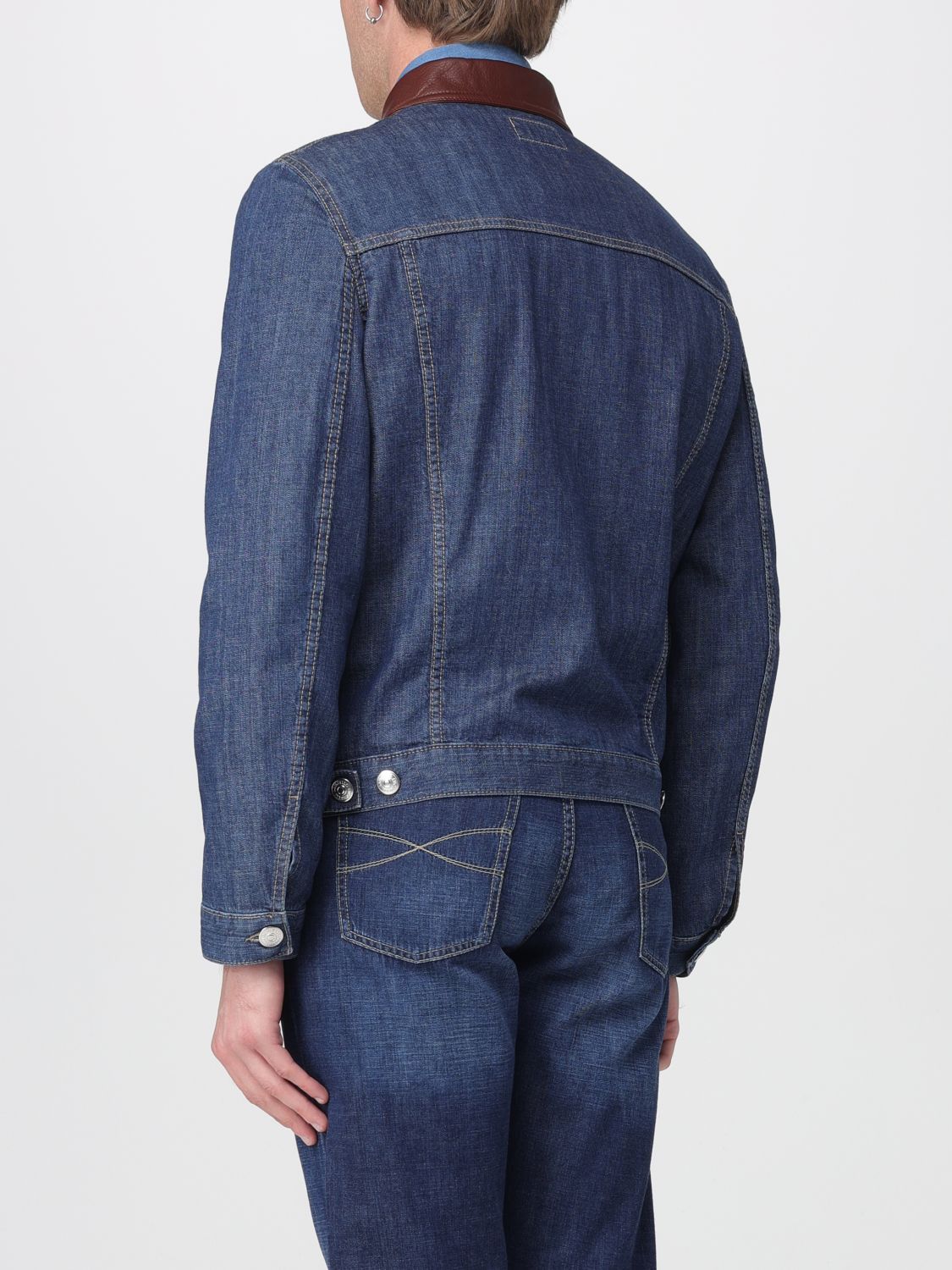 Brunello Cucinelli Brunello Cucinelli Jacket Men Blue Size US M / EU 48-50 / 2 - 3 Thumbnail