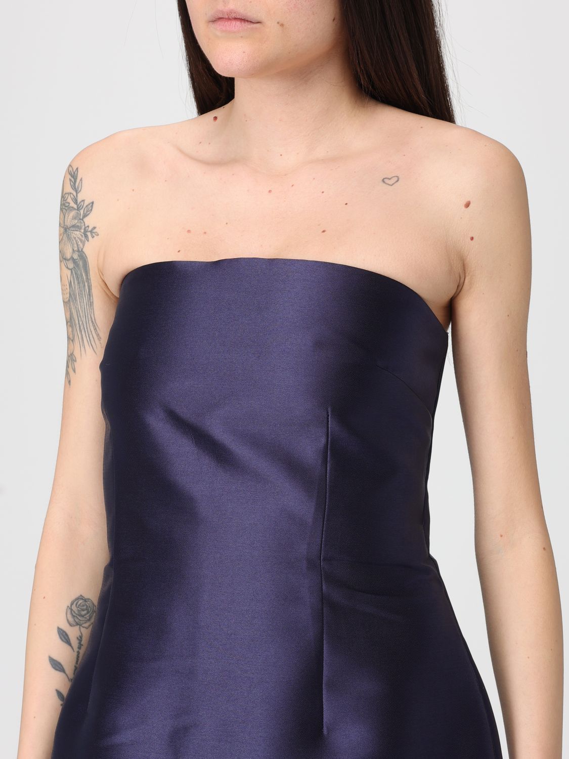 Solace London Solace London Dress Woman Blue Size M / US 6-8 / IT 42-44 - 3 Thumbnail
