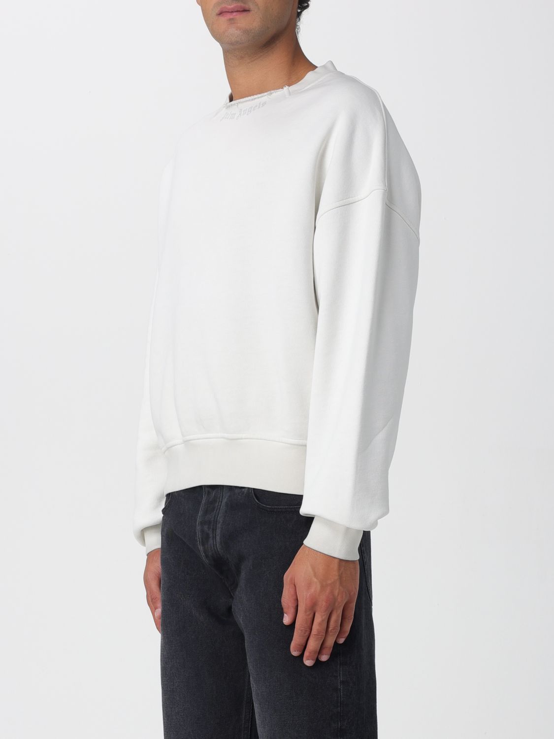 Palm Angels Palm Angels Sweatshirt Men White Size US L / EU 52-54 / 3 - 4 Thumbnail