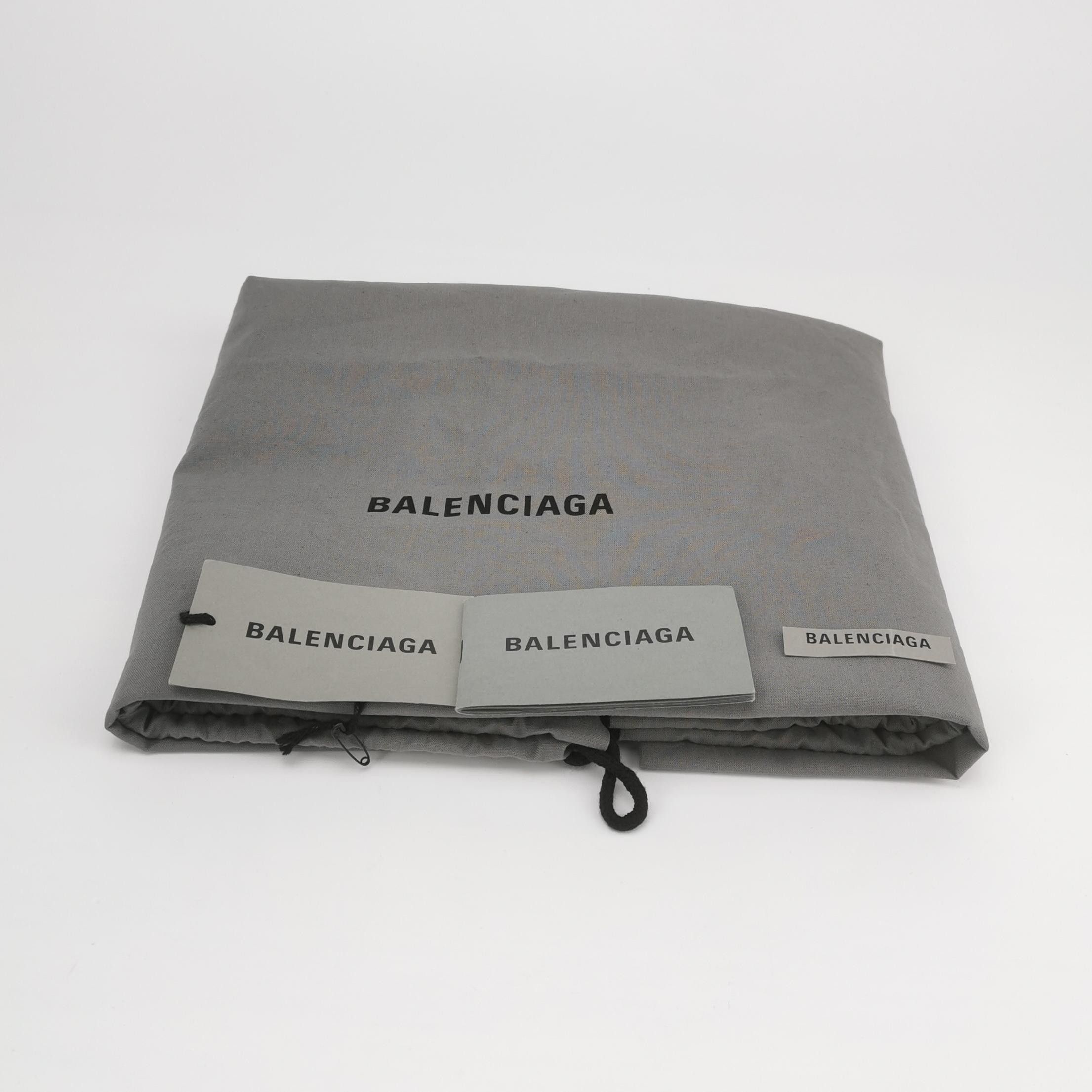 Balenciaga Balenciaga Explorer Gray Logo Leather Backpack Size ONE SIZE - 17 Thumbnail