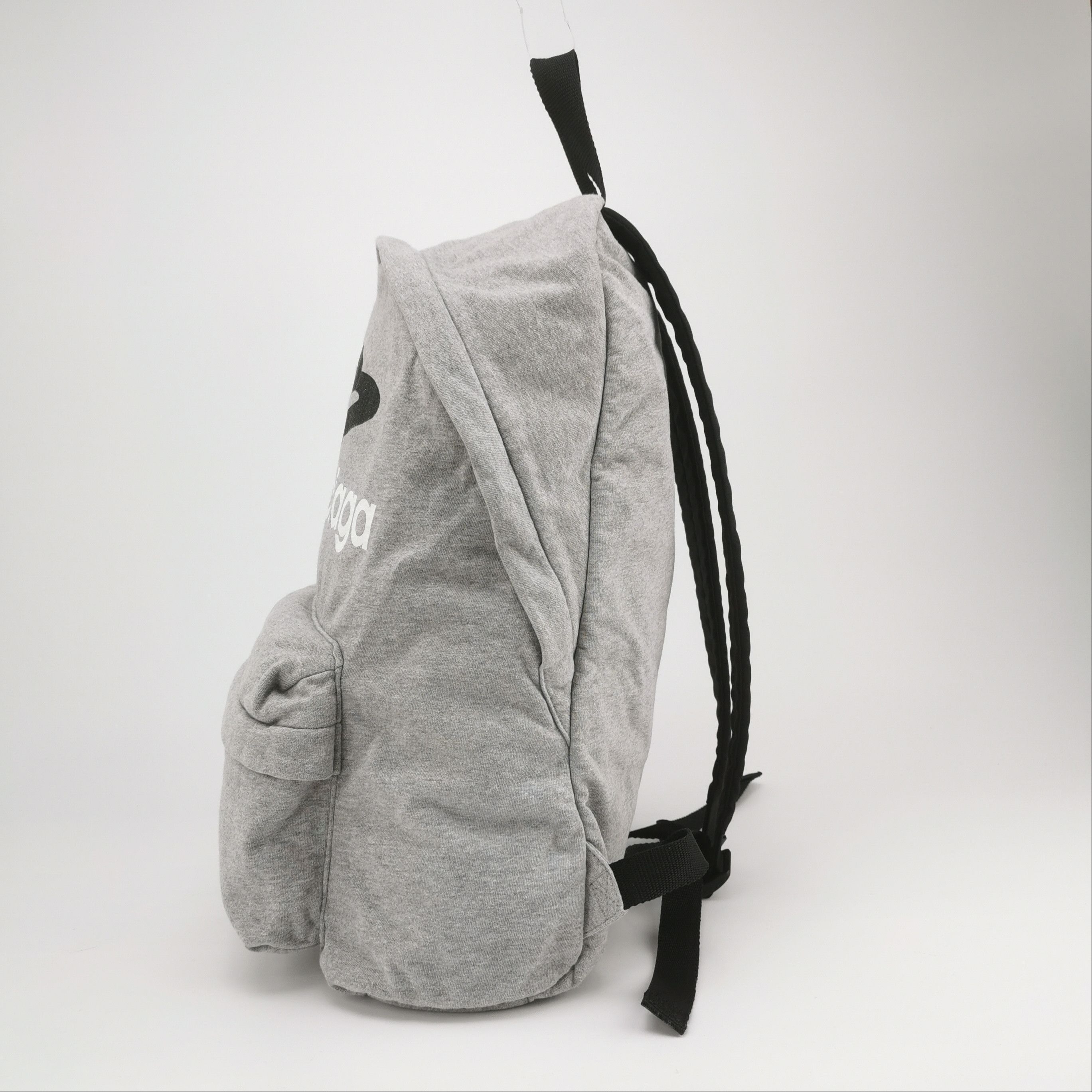 Balenciaga Balenciaga Explorer Gray Logo Leather Backpack Size ONE SIZE - 5 Thumbnail