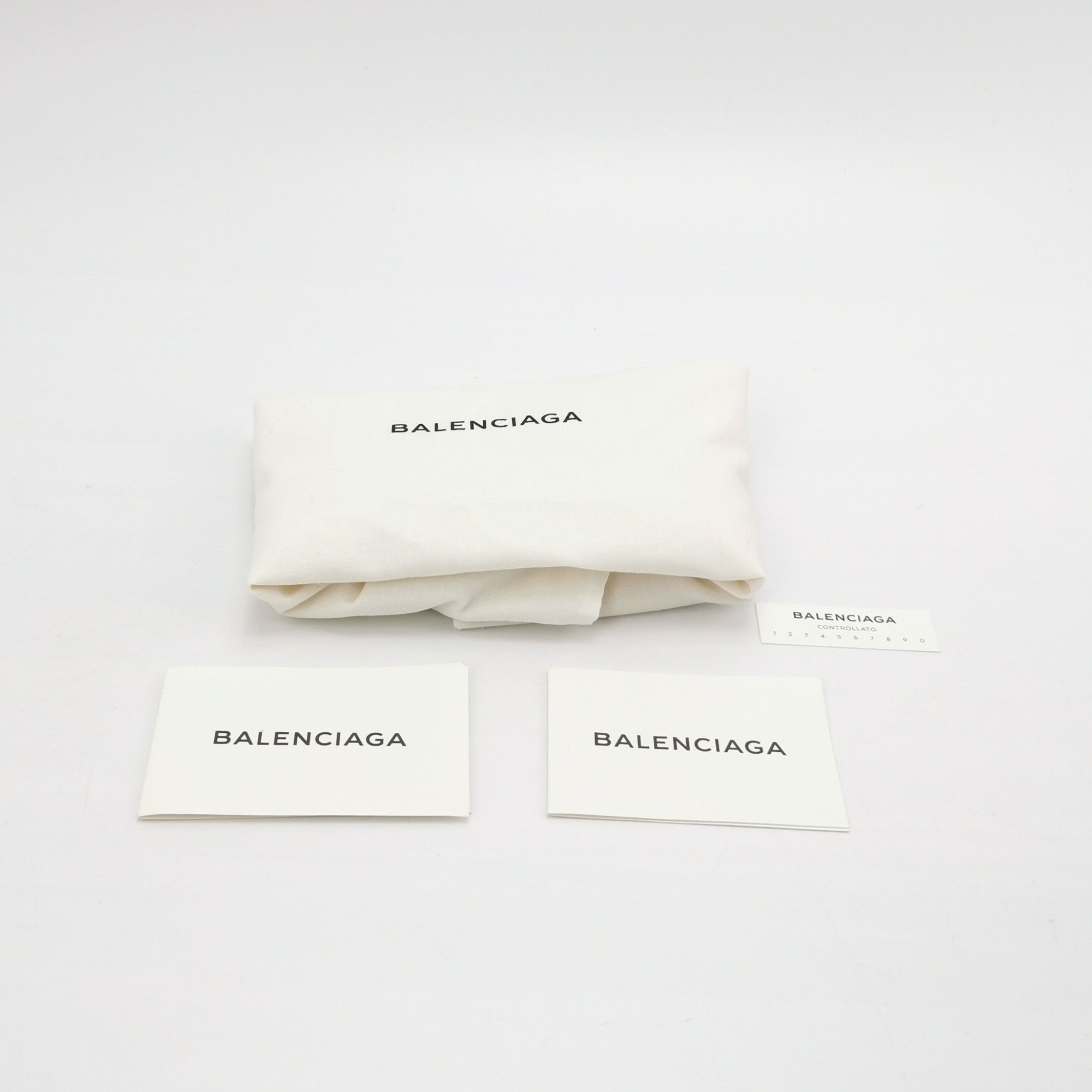 Balenciaga Balenciaga Graffiti Oil Wax Leather Clutch Size ONE SIZE - 16 Thumbnail