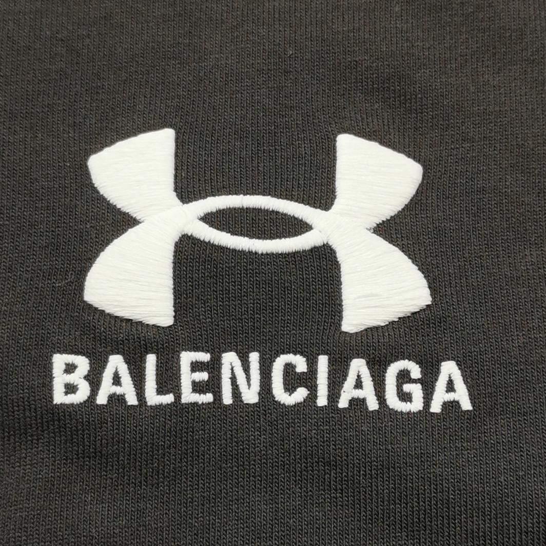 Balenciaga Balenciaga x Under Armour XS Logo Cotton T-Shirt Size US XS / EU 42 / 0 - 5 Thumbnail