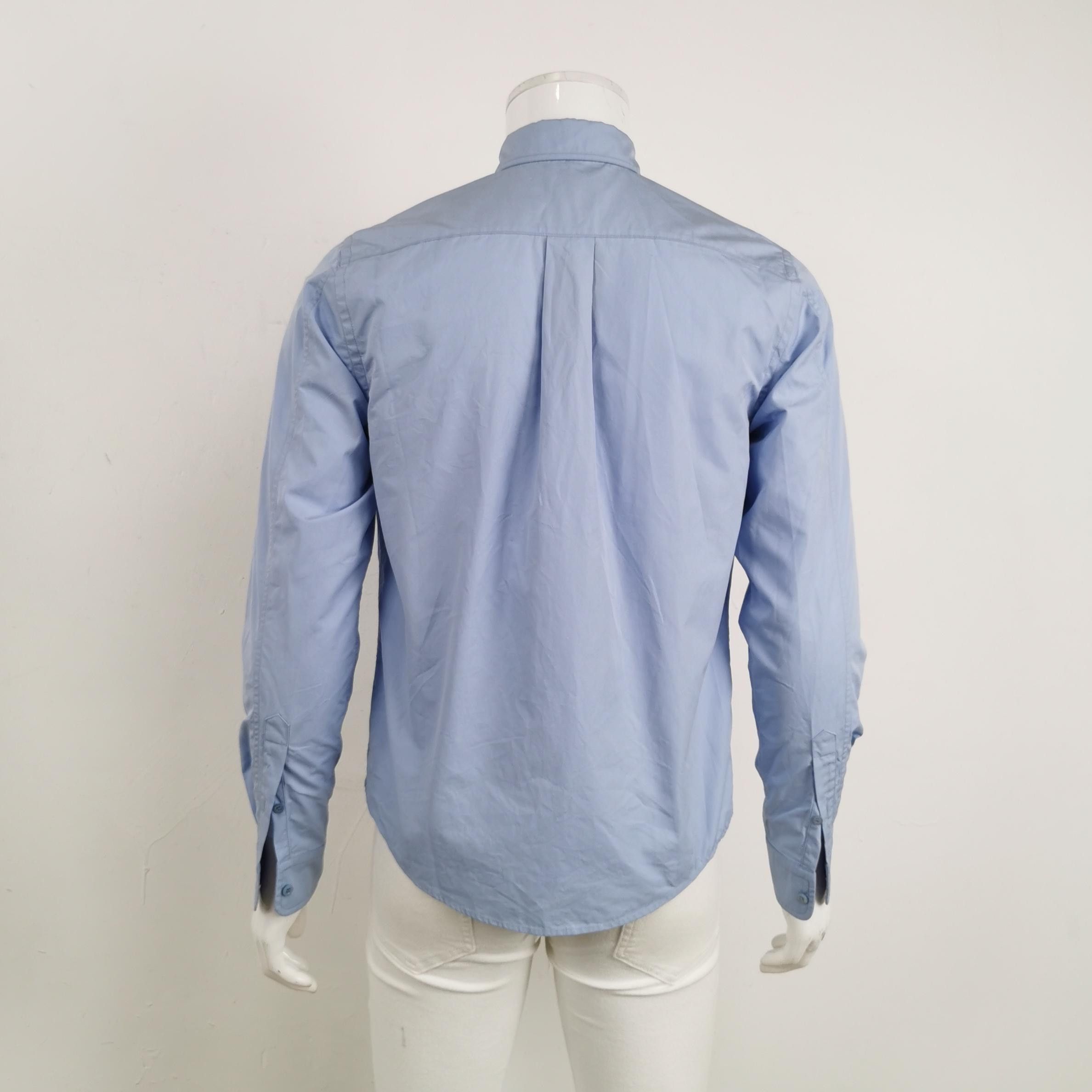 Balenciaga Balenciaga B Logo Cotton Long-Sleeve Shirt Size US M / EU 48-50 / 2 - 3 Thumbnail
