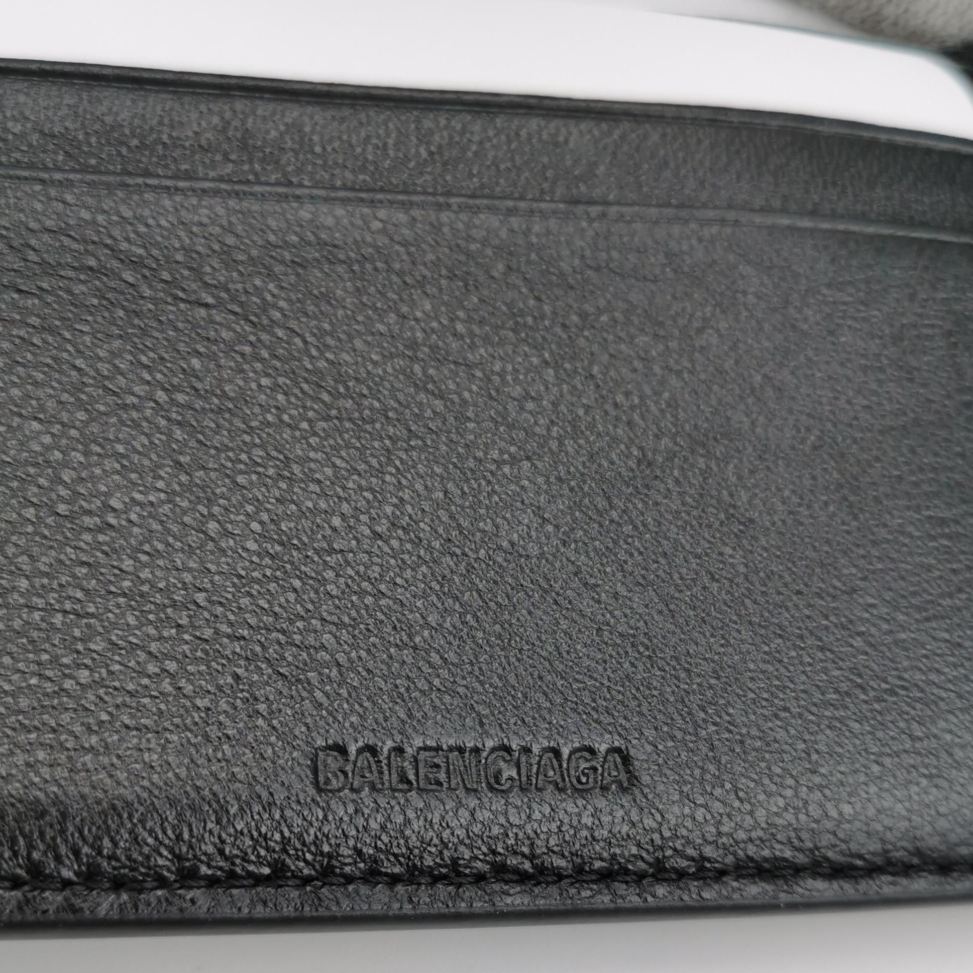 Balenciaga Balenciaga Leather Letter Logo Bifold Wallet Size ONE SIZE - 13 Thumbnail