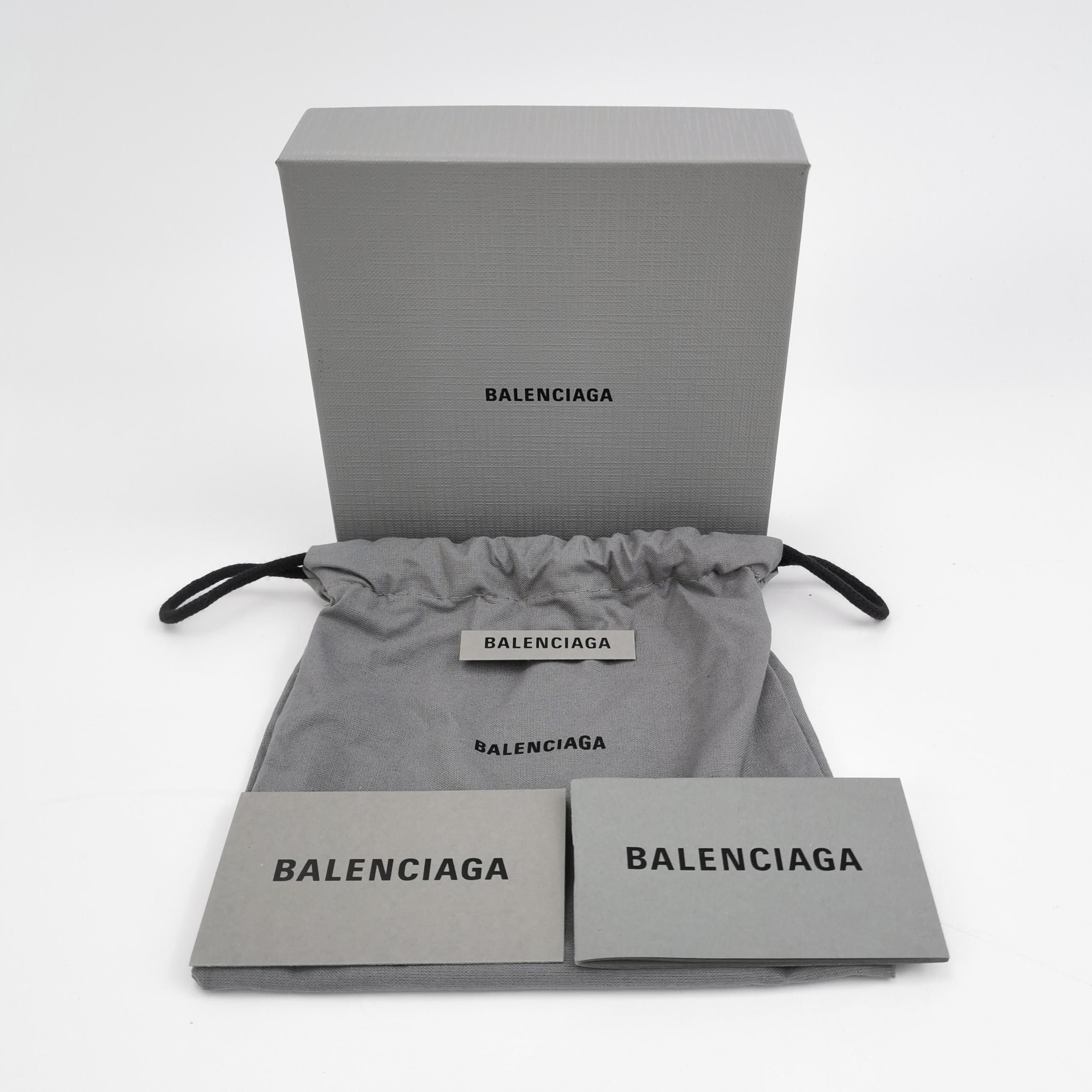 Balenciaga Balenciaga Leather Letter Logo Bifold Wallet Size ONE SIZE - 15 Thumbnail