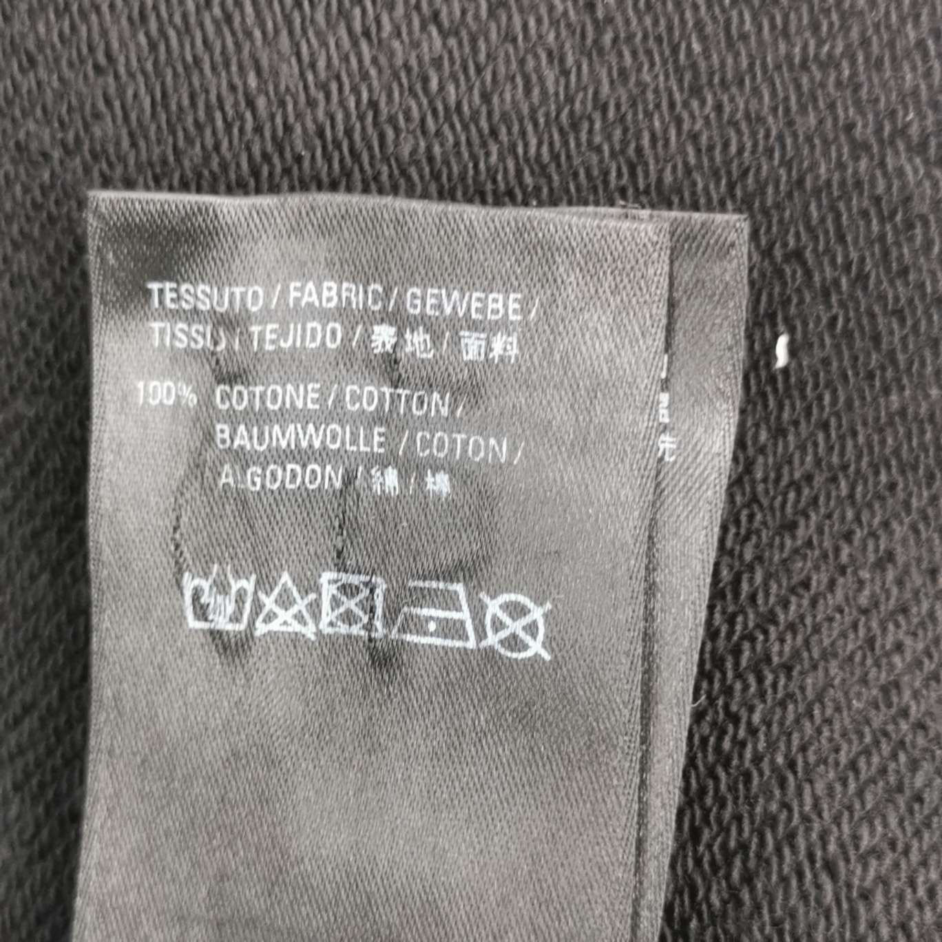 Balenciaga Balenciaga Black 'CREW' Logo Hoodie Size US M / EU 48-50 / 2 - 15 Thumbnail