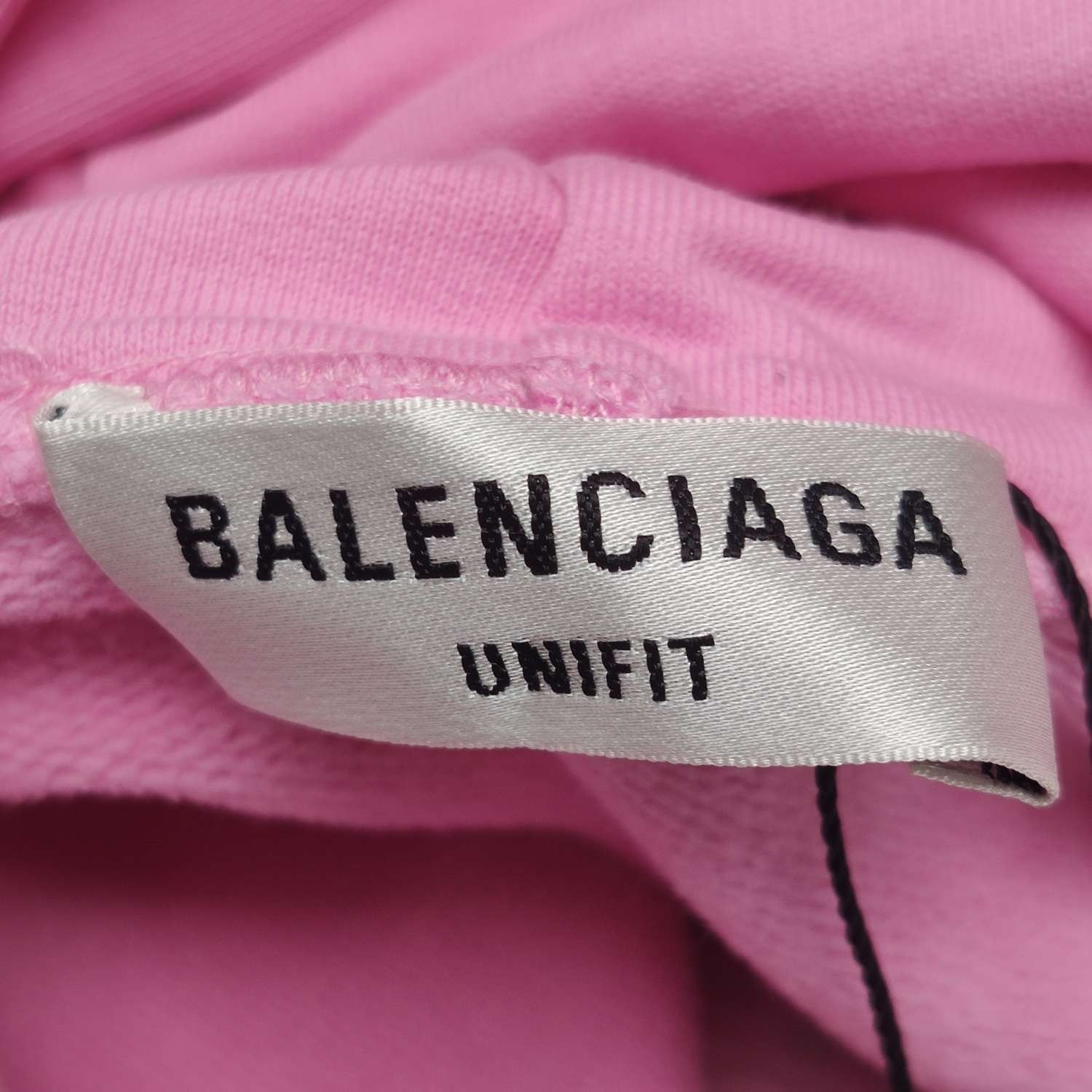 Balenciaga Balenciaga Cotton Logo Hoodie M Pink Size US M / EU 48-50 / 2 - 10 Thumbnail