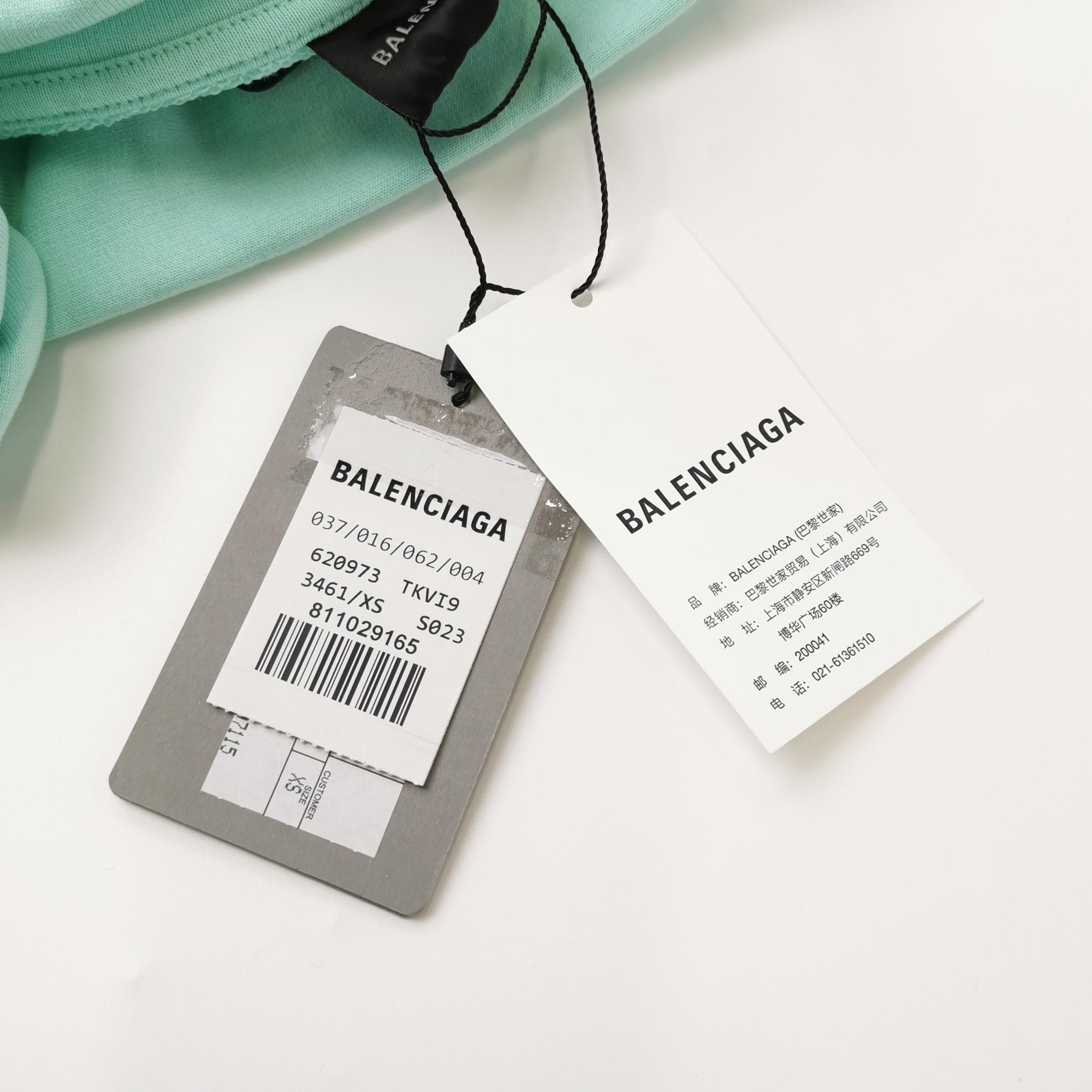 Balenciaga Balenciaga XS Cotton Logo Hoodie Size US XS / EU 42 / 0 - 8 Thumbnail