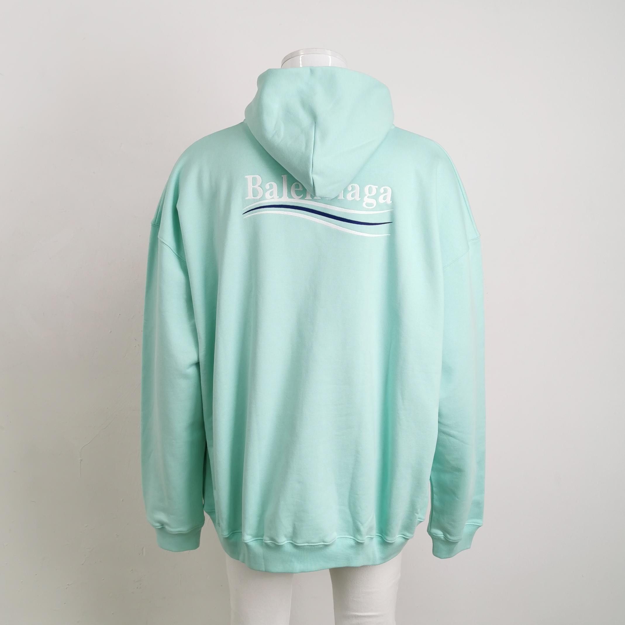 Balenciaga Balenciaga XS Cotton Logo Hoodie Size US XS / EU 42 / 0 - 3 Thumbnail