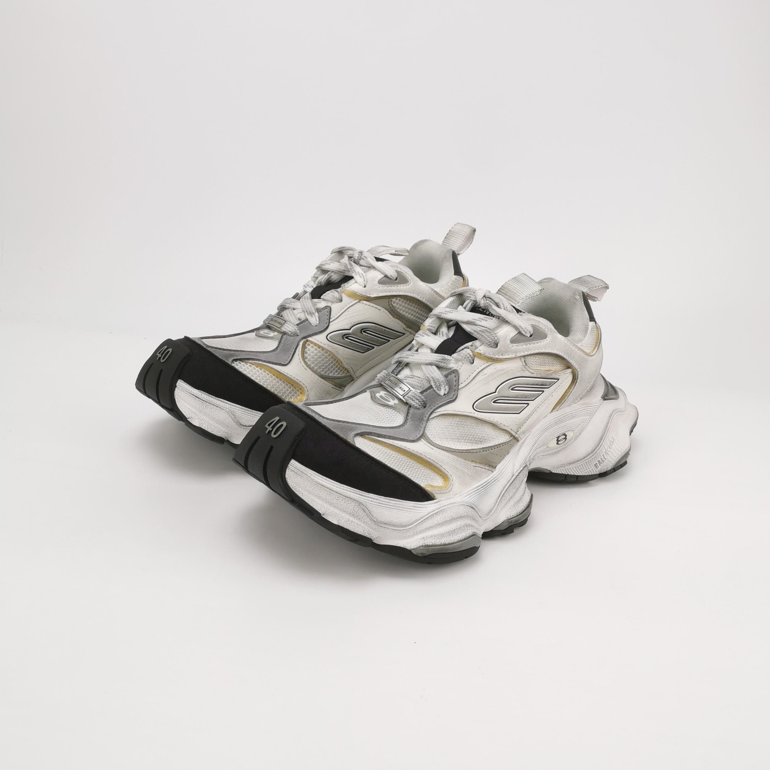Balenciaga Balenciaga Chunky Logo Athletic Sneakers Size US 9 / EU 42 - 4 Thumbnail