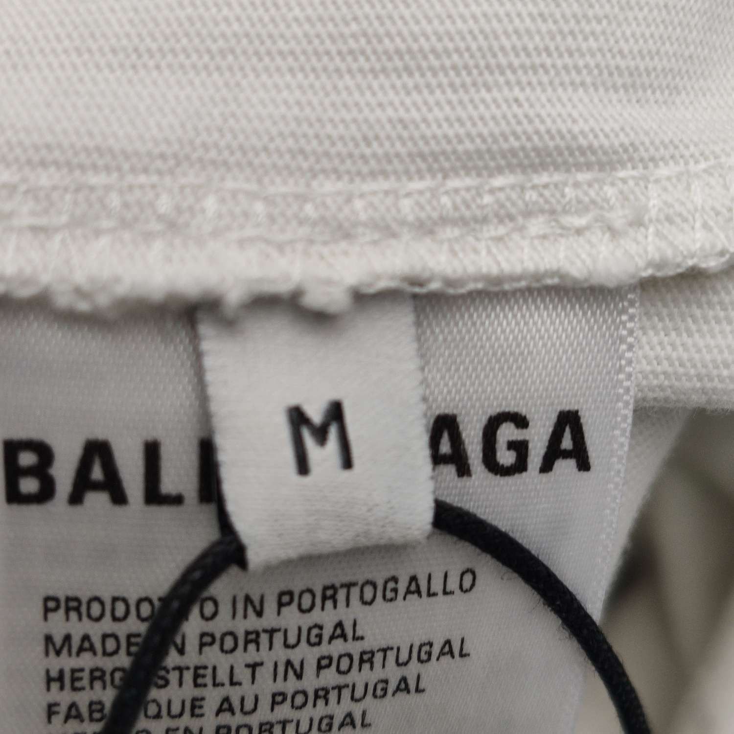 Balenciaga Balenciaga Cotton Logo Hoodie Long Sleeve M Size US M / EU 48-50 / 2 - 13 Thumbnail