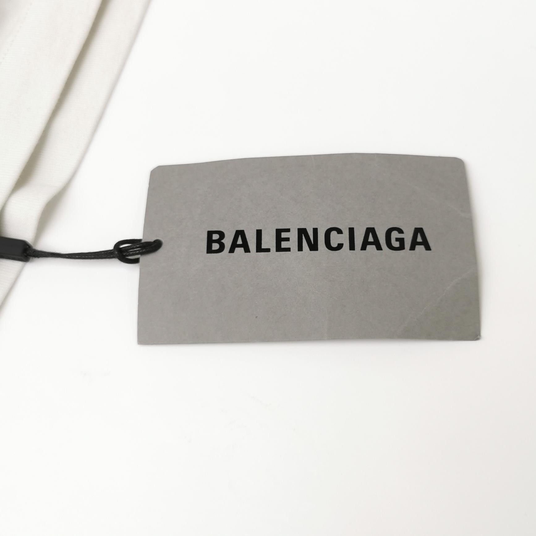 Balenciaga Balenciaga Cotton Logo Hoodie Long Sleeve M Size US M / EU 48-50 / 2 - 9 Thumbnail