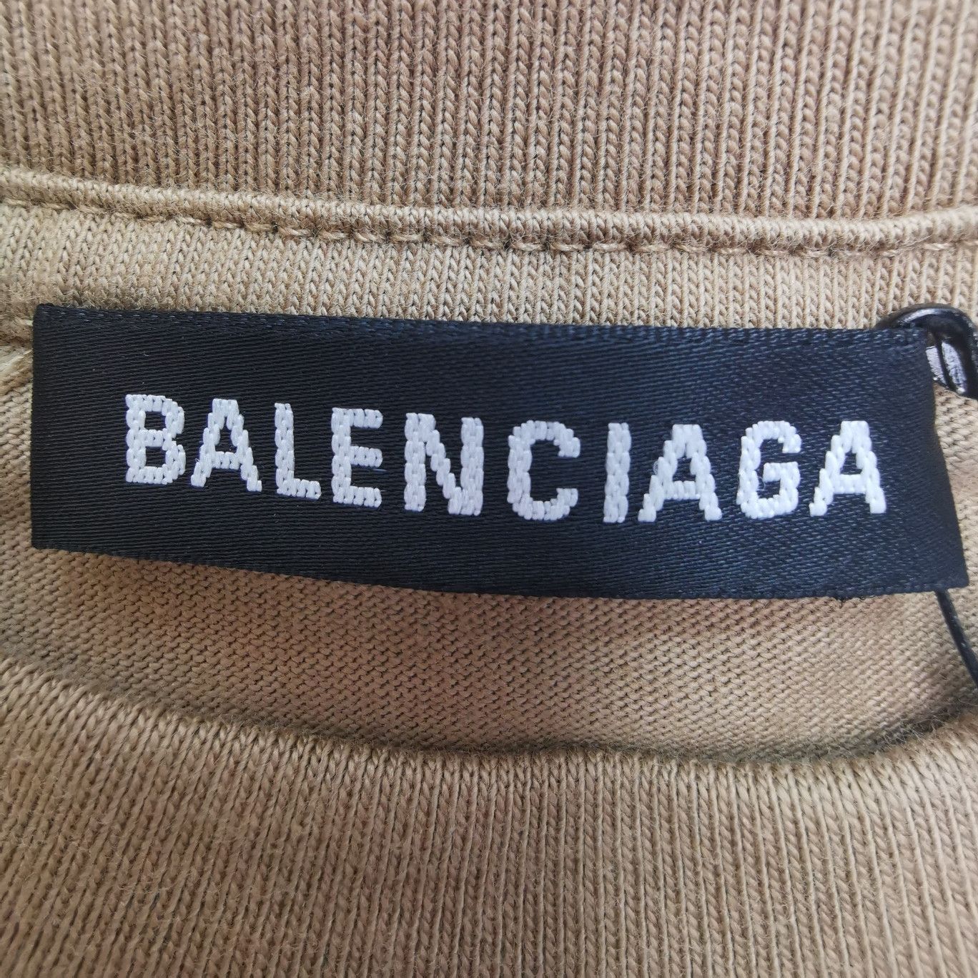 Balenciaga Balenciaga XS Cotton Logo Print Crew Neck T-Shirt Size US XS / EU 42 / 0 - 12 Thumbnail