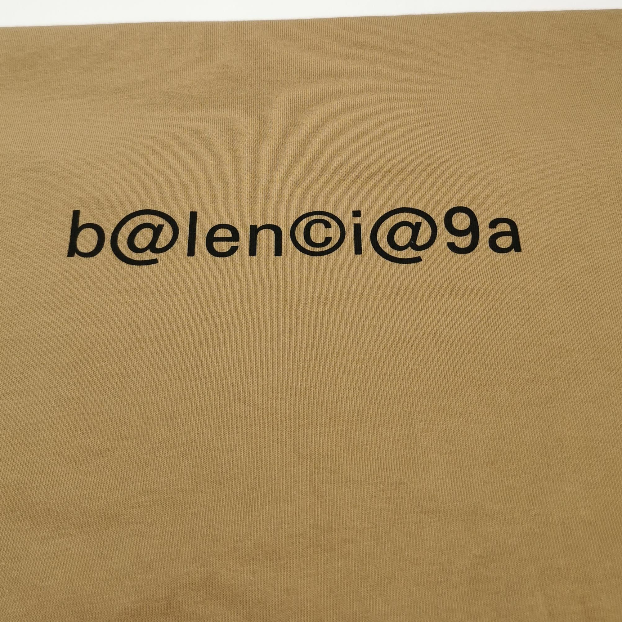 Balenciaga Balenciaga XS Cotton Logo Print Crew Neck T-Shirt Size US XS / EU 42 / 0 - 5 Thumbnail