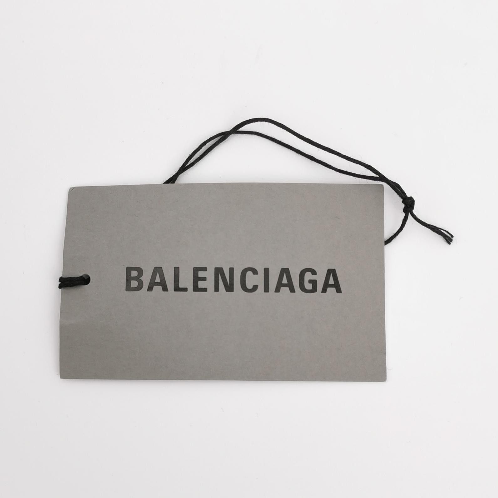 Balenciaga Balenciaga XS Wool Blend Colorblock Logo V-Neck Sweater Size US XS / EU 42 / 0 - 8 Thumbnail
