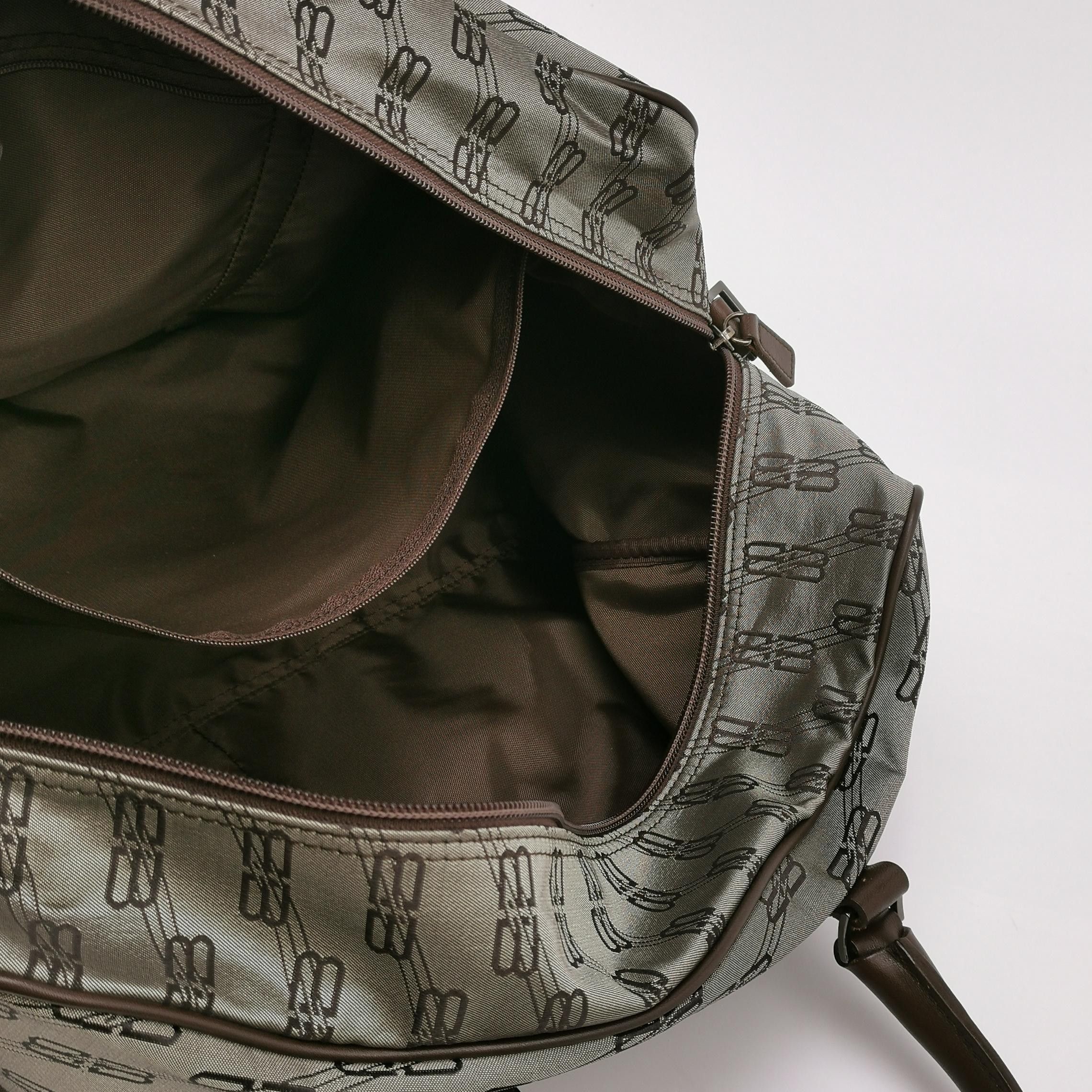 Balenciaga Balenciaga Double B Monogram Leather-Nylon Zip Tote Size ONE SIZE - 13 Thumbnail