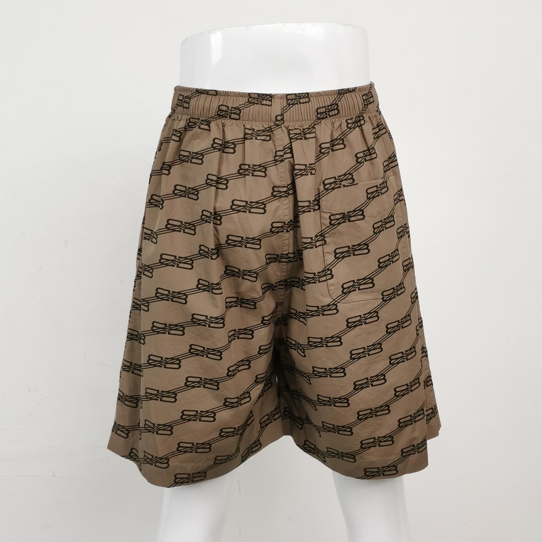 Balenciaga Balenciaga Cotton Logo Print Shorts XS Size US 31 - 3 Thumbnail