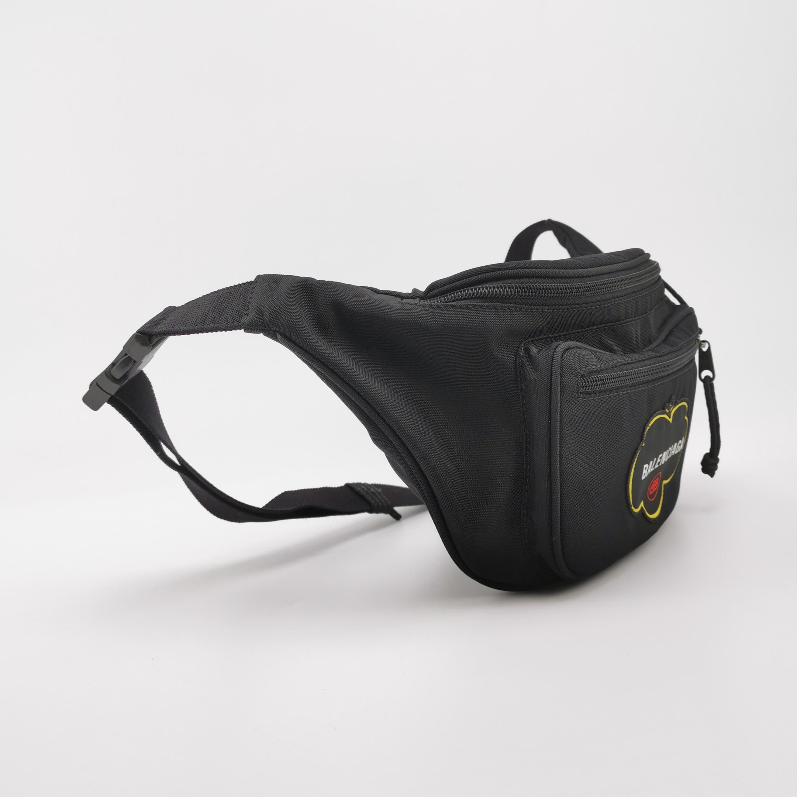 Balenciaga Balenciaga Nylon Logo Zip Fanny Pack Size ONE SIZE - 7 Thumbnail