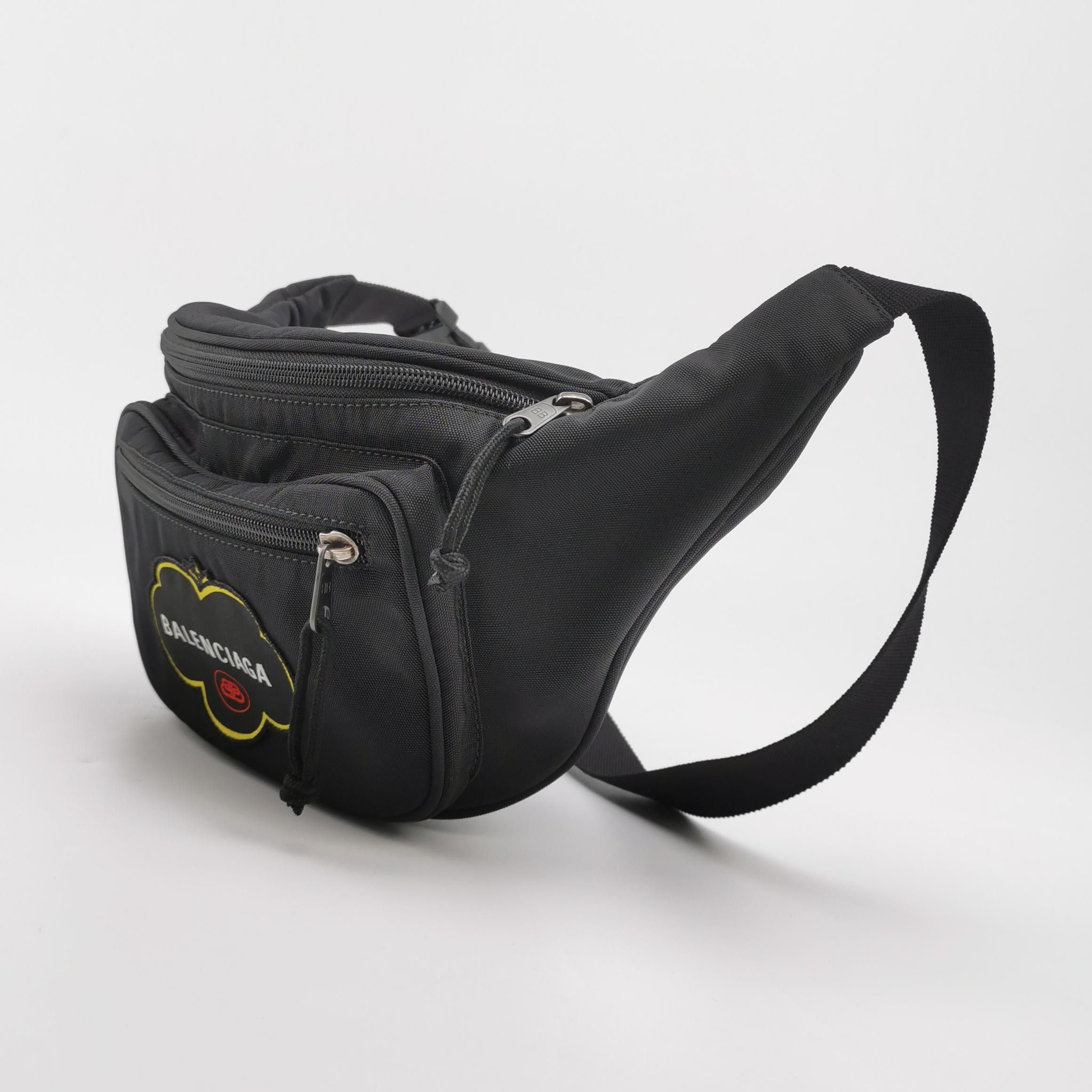 Balenciaga Balenciaga Nylon Logo Zip Fanny Pack Size ONE SIZE - 6 Thumbnail