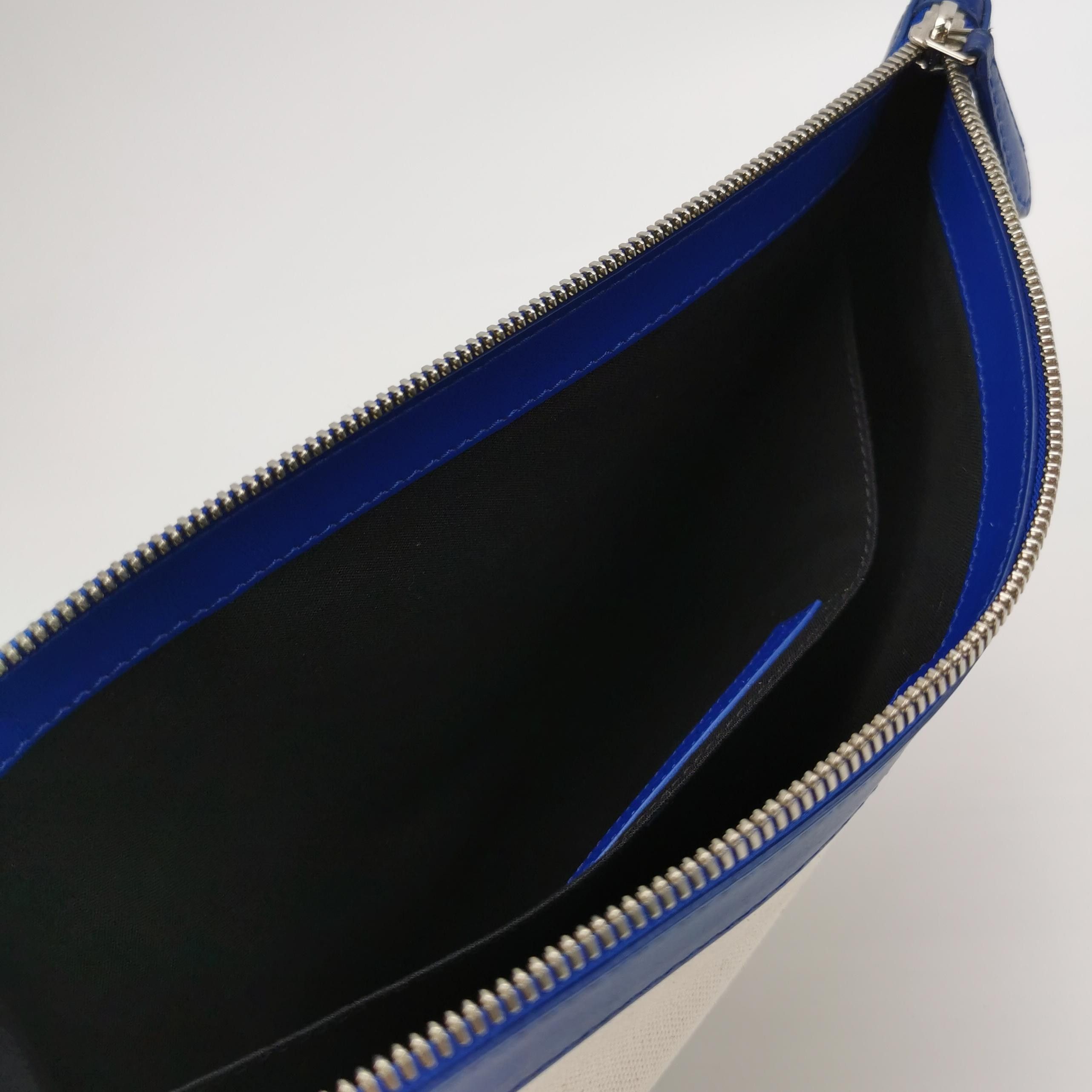 Balenciaga Balenciaga Colorblock Logo Canvas Leather Clutch Size ONE SIZE - 12 Thumbnail