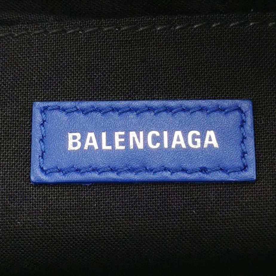 Balenciaga Balenciaga Colorblock Logo Canvas Leather Clutch Size ONE SIZE - 14 Thumbnail