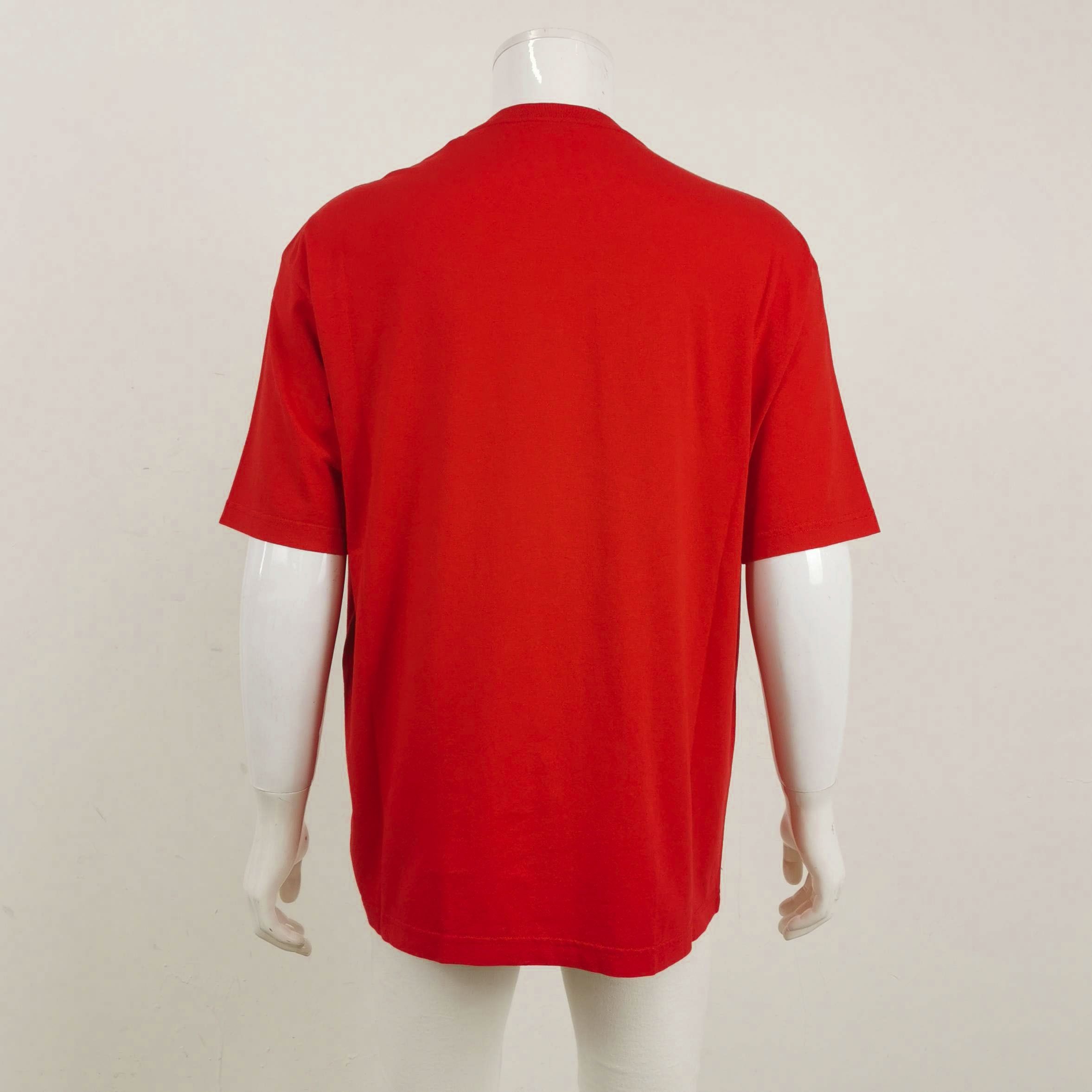 Balenciaga Balenciaga M Size Cotton Logo Crew Neck T-Shirt Size US M / EU 48-50 / 2 - 4 Thumbnail