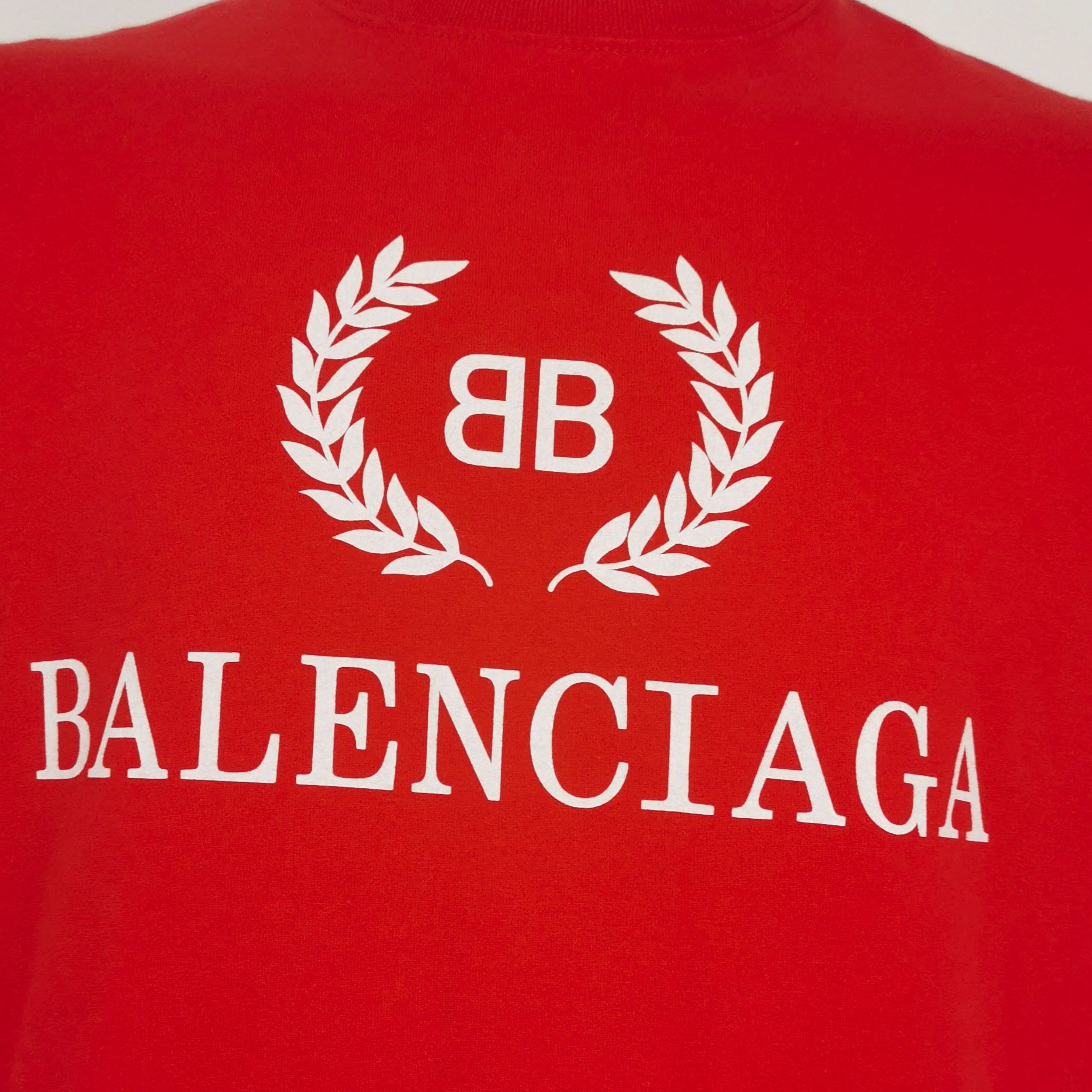 Balenciaga Balenciaga M Size Cotton Logo Crew Neck T-Shirt Size US M / EU 48-50 / 2 - 5 Thumbnail