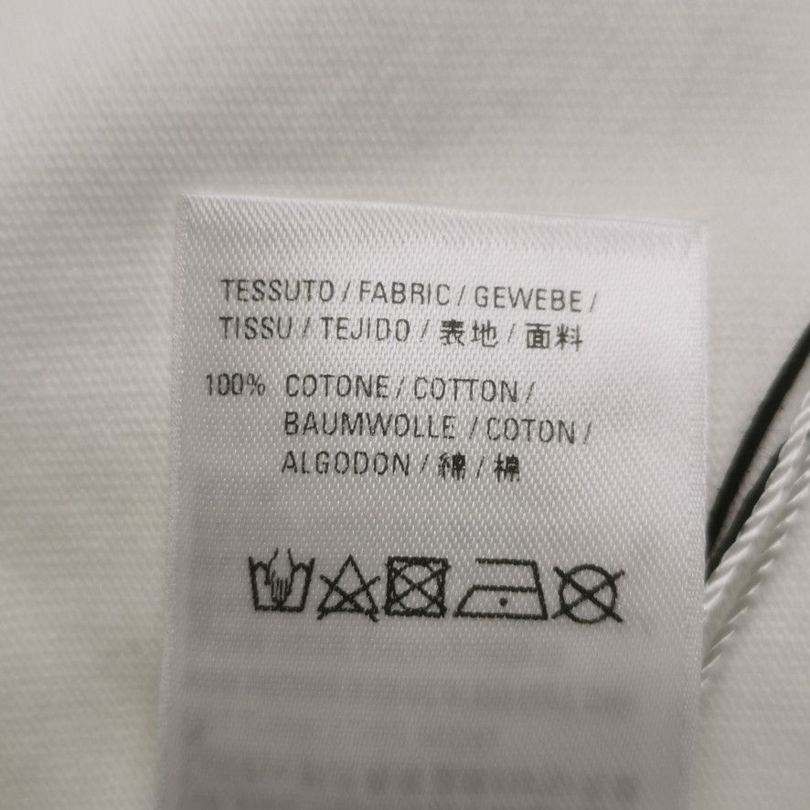 Balenciaga Balenciaga S Cotton Letter Print Crew Neck T-Shirt Size US S / EU 44-46 / 1 - 19 Thumbnail