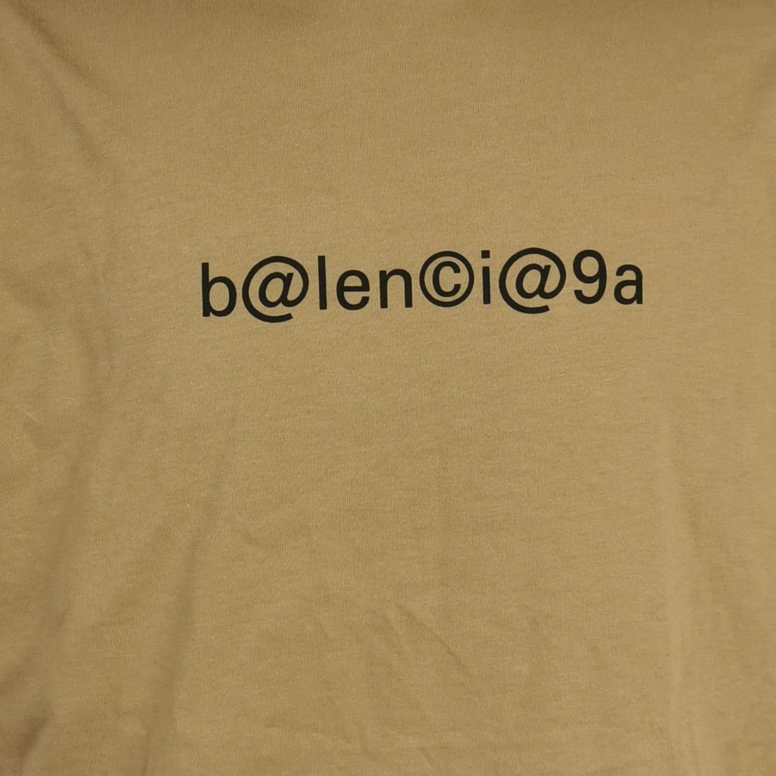 Balenciaga Balenciaga S Cotton Logo Print Crew Neck T-Shirt Size US S / EU 44-46 / 1 - 6 Thumbnail