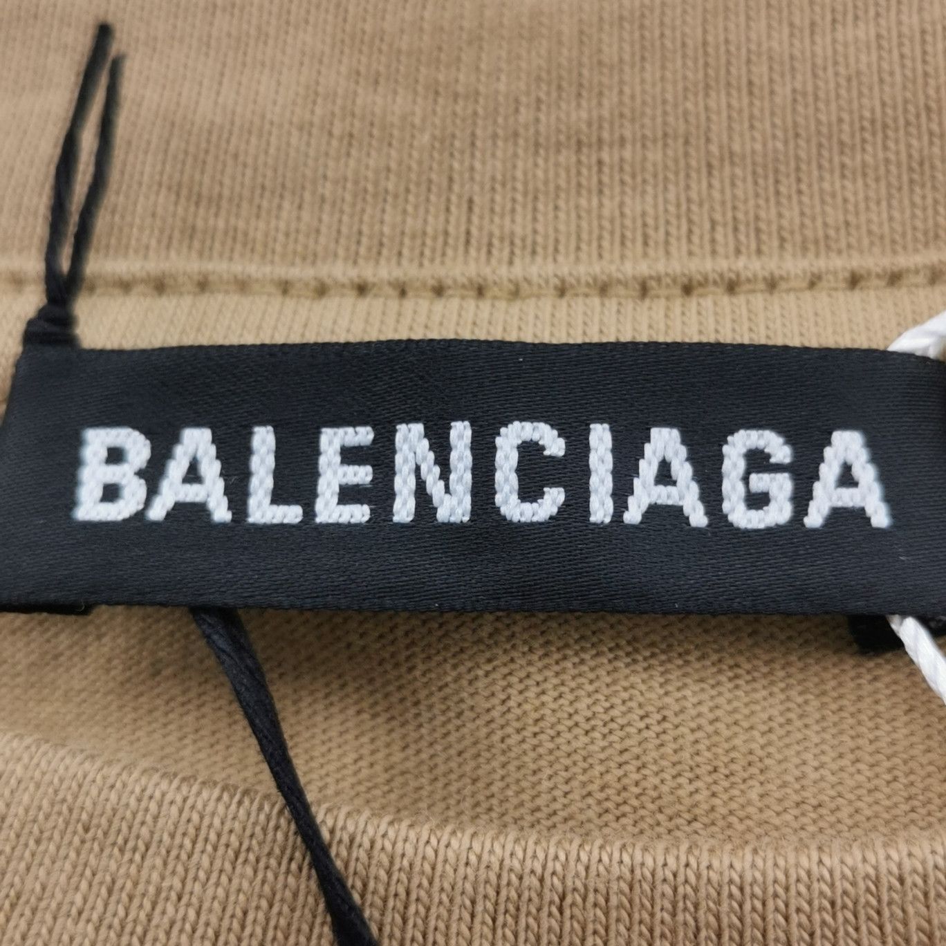 Balenciaga Balenciaga S Cotton Logo Print Crew Neck T-Shirt Size US S / EU 44-46 / 1 - 11 Thumbnail