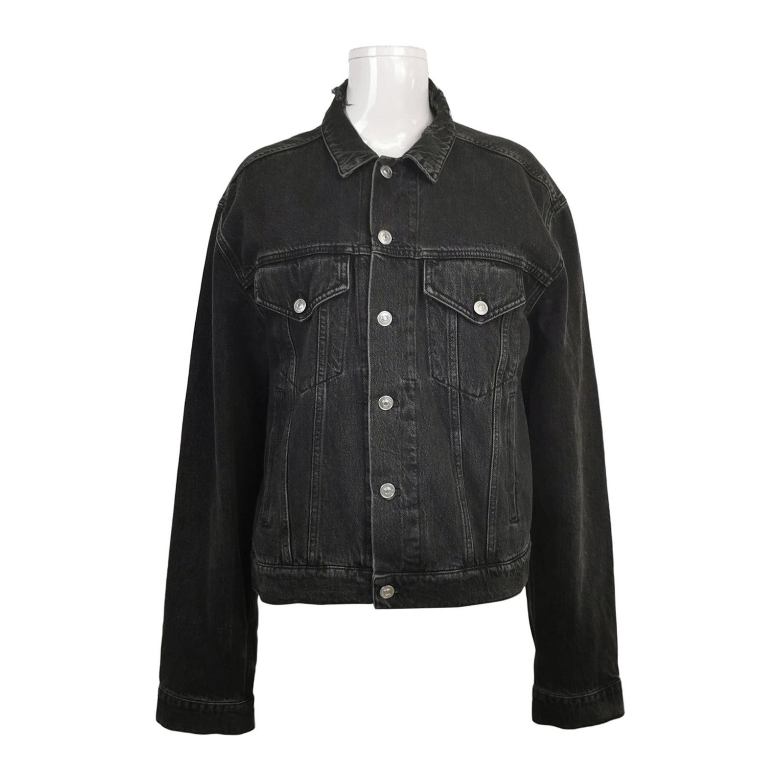 Balenciaga Balenciaga XL Single-Breasted Lapel Cotton Jacket Size US XL / EU 56 / 4 - 2 Thumbnail