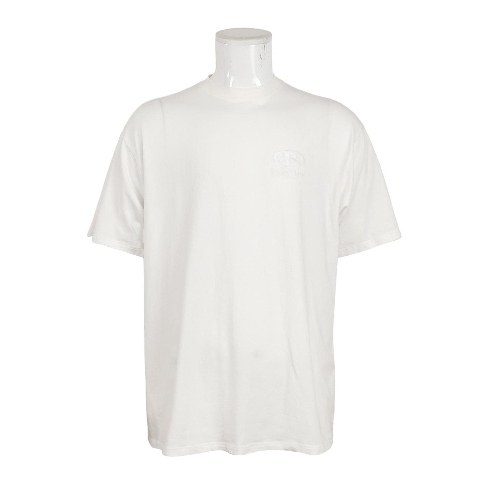 Balenciaga Balenciaga White Cotton Logo T-Shirt S Size US S / EU 44-46 / 1 - 2 Thumbnail