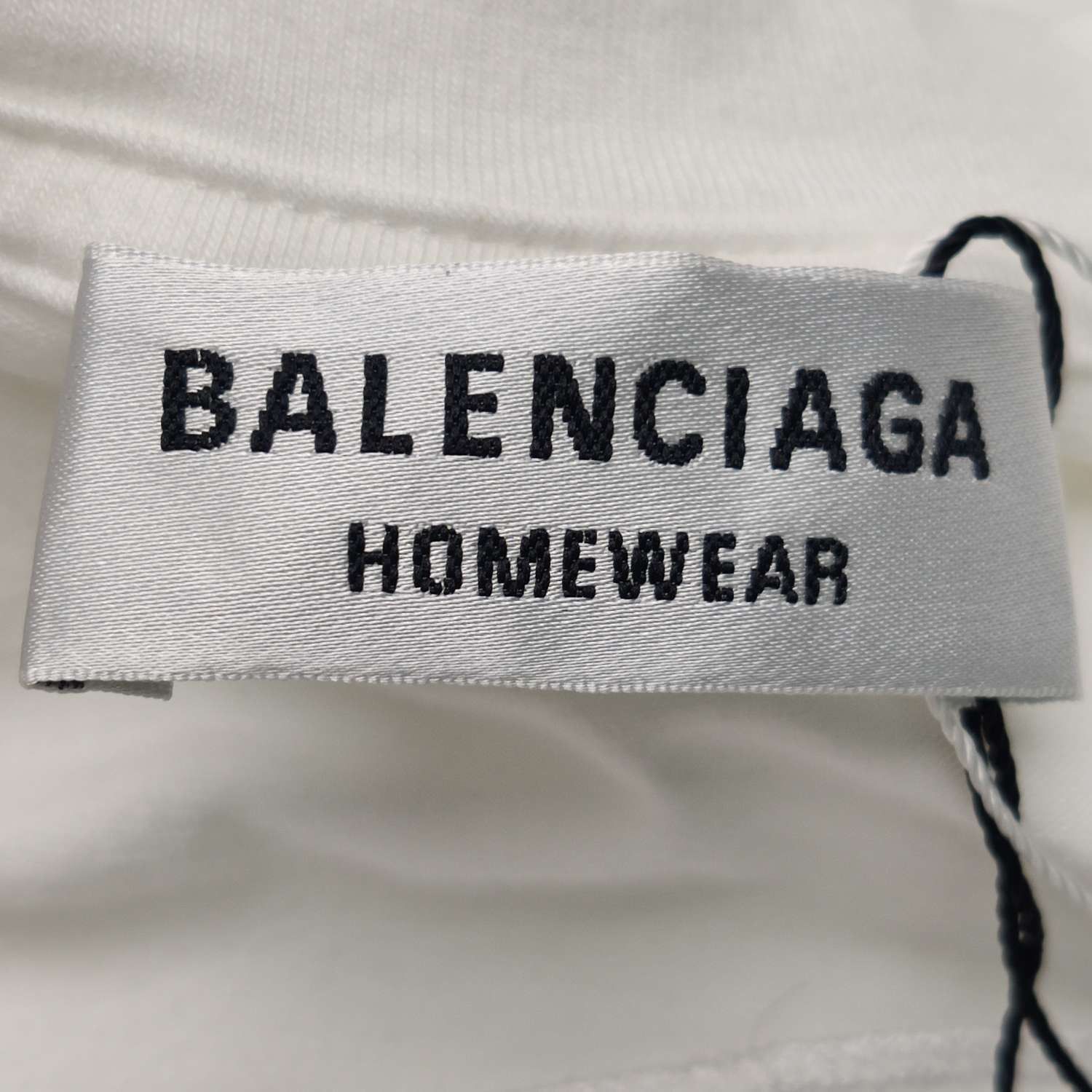 Balenciaga Balenciaga White Cotton Logo T-Shirt S Size US S / EU 44-46 / 1 - 10 Thumbnail