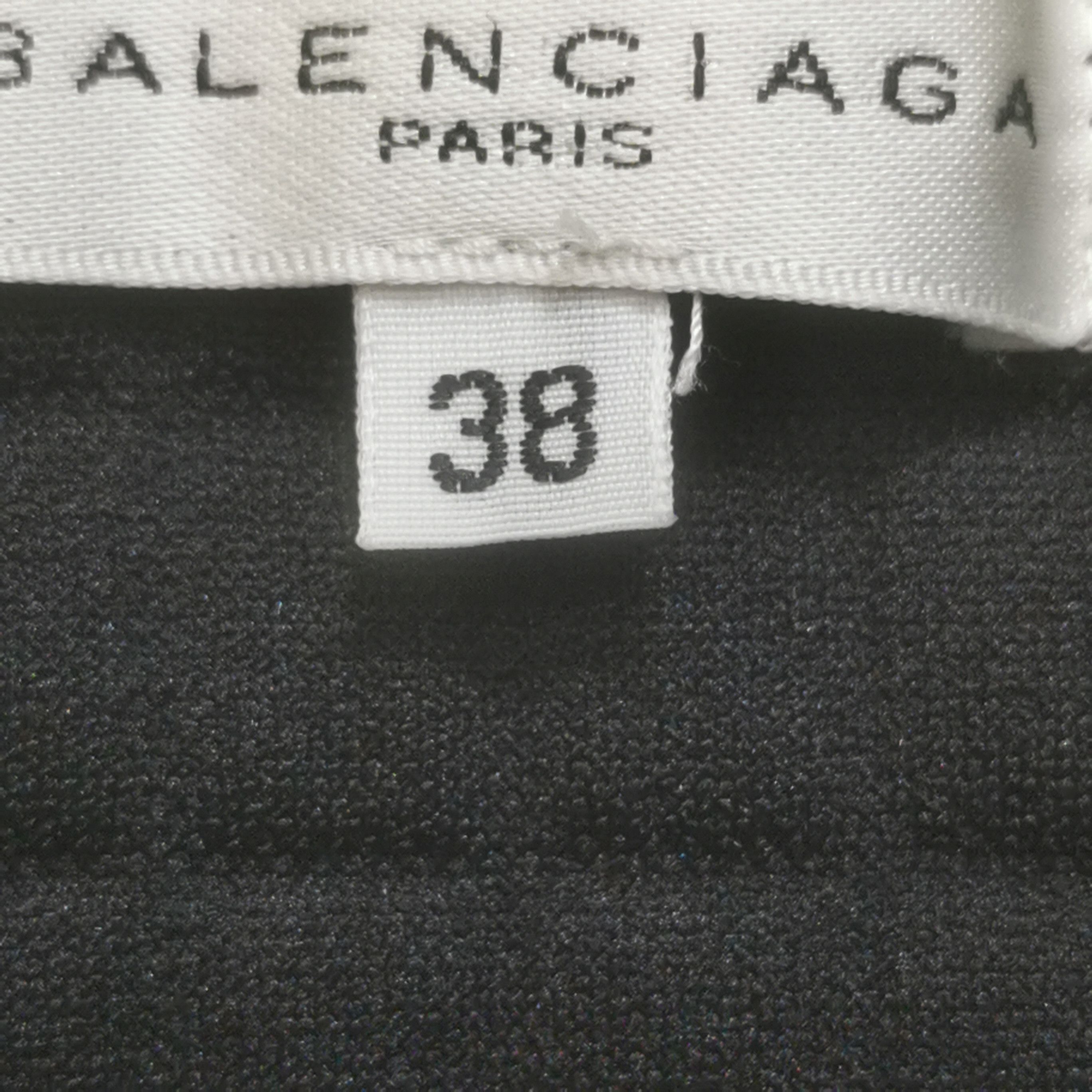 Balenciaga Balenciaga XS Black Quilted Top & Skirt Set Size XS / US 0-2 / IT 36-38 - 7 Thumbnail