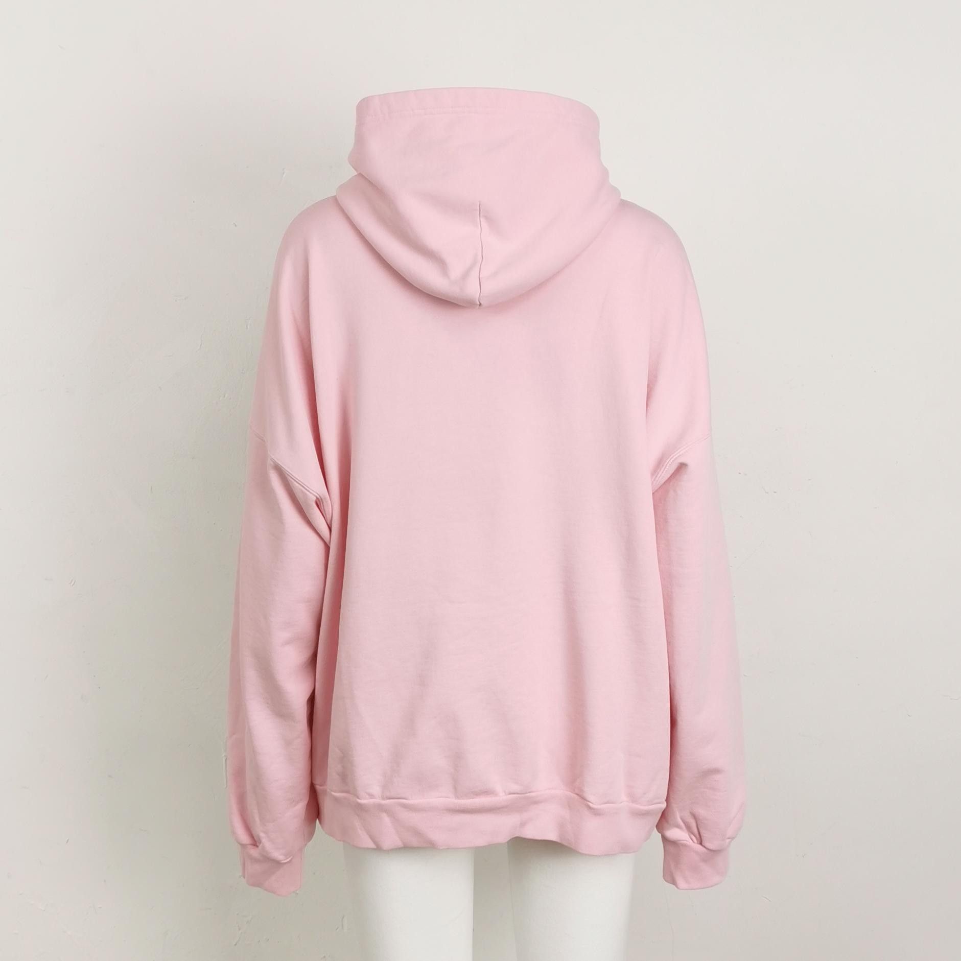 Balenciaga Balenciaga Pink 'CHENGDU' Logo Hoodie S Size S / US 4 / IT 40 - 3 Thumbnail