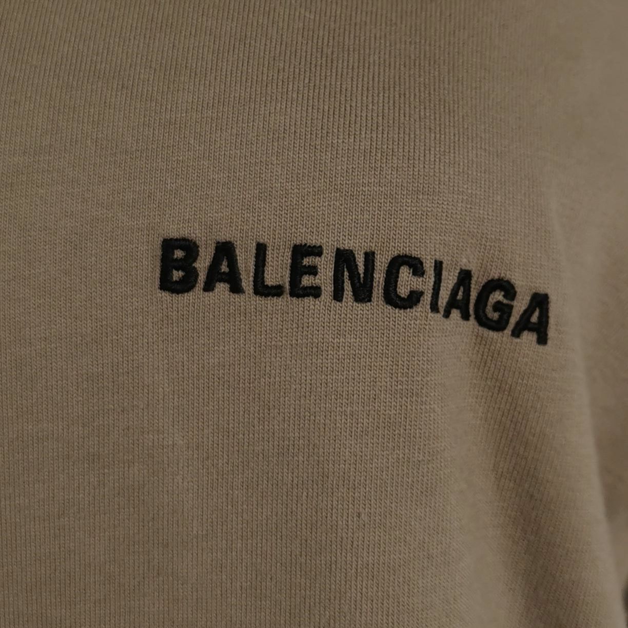 Balenciaga Balenciaga M Cotton Logo Short Sleeve Tee Size M / US 6-8 / IT 42-44 - 6 Thumbnail