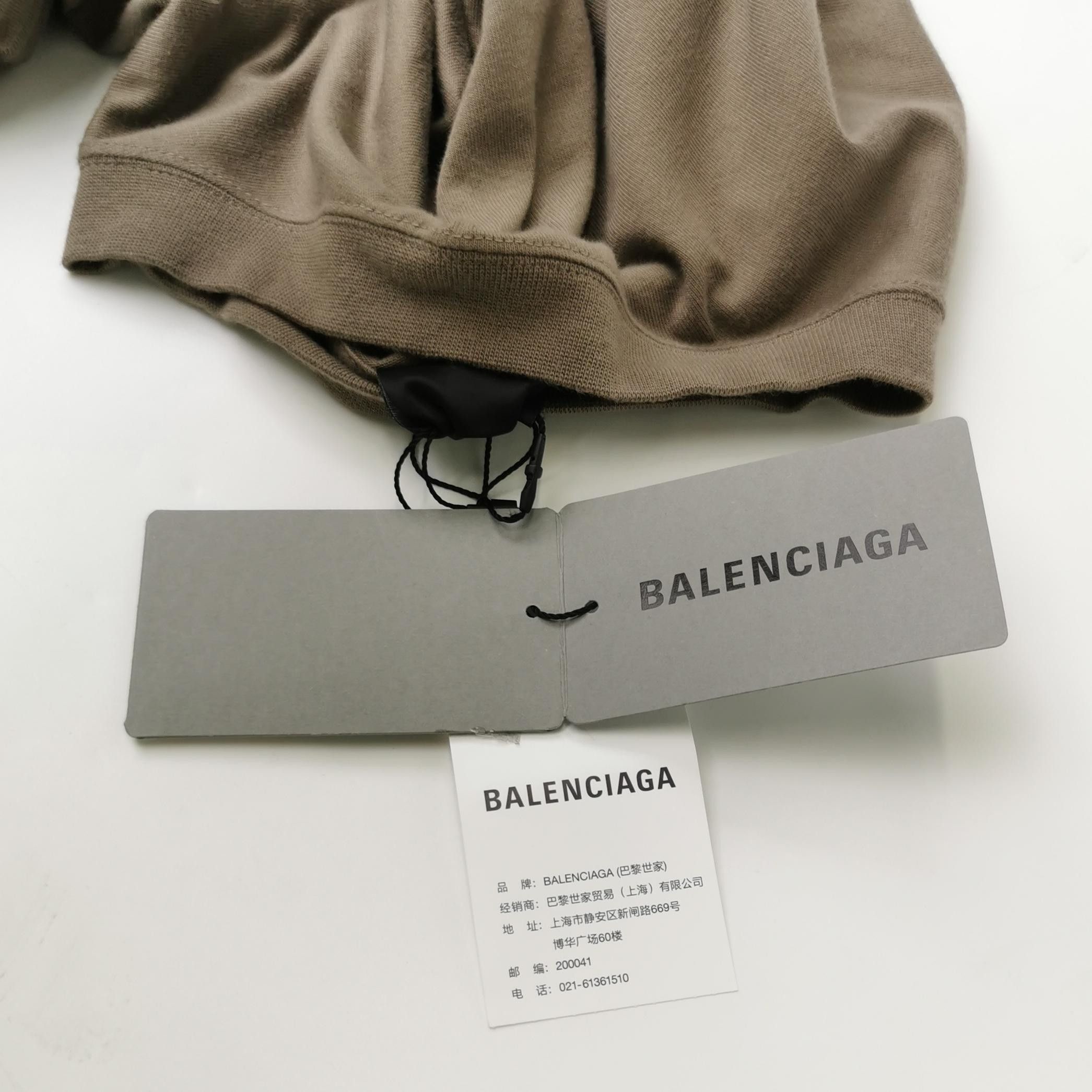 Balenciaga Balenciaga M Cotton Logo Short Sleeve Tee Size M / US 6-8 / IT 42-44 - 8 Thumbnail