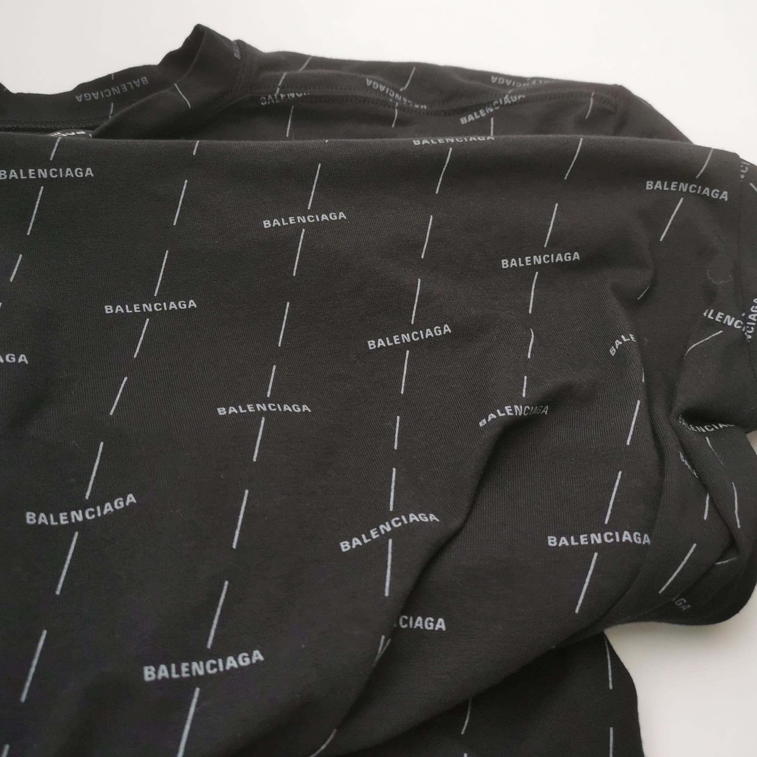 Balenciaga Balenciaga Logo-Print Cotton Long-Sleeve Shirt Size XS / US 0-2 / IT 36-38 - 5 Thumbnail