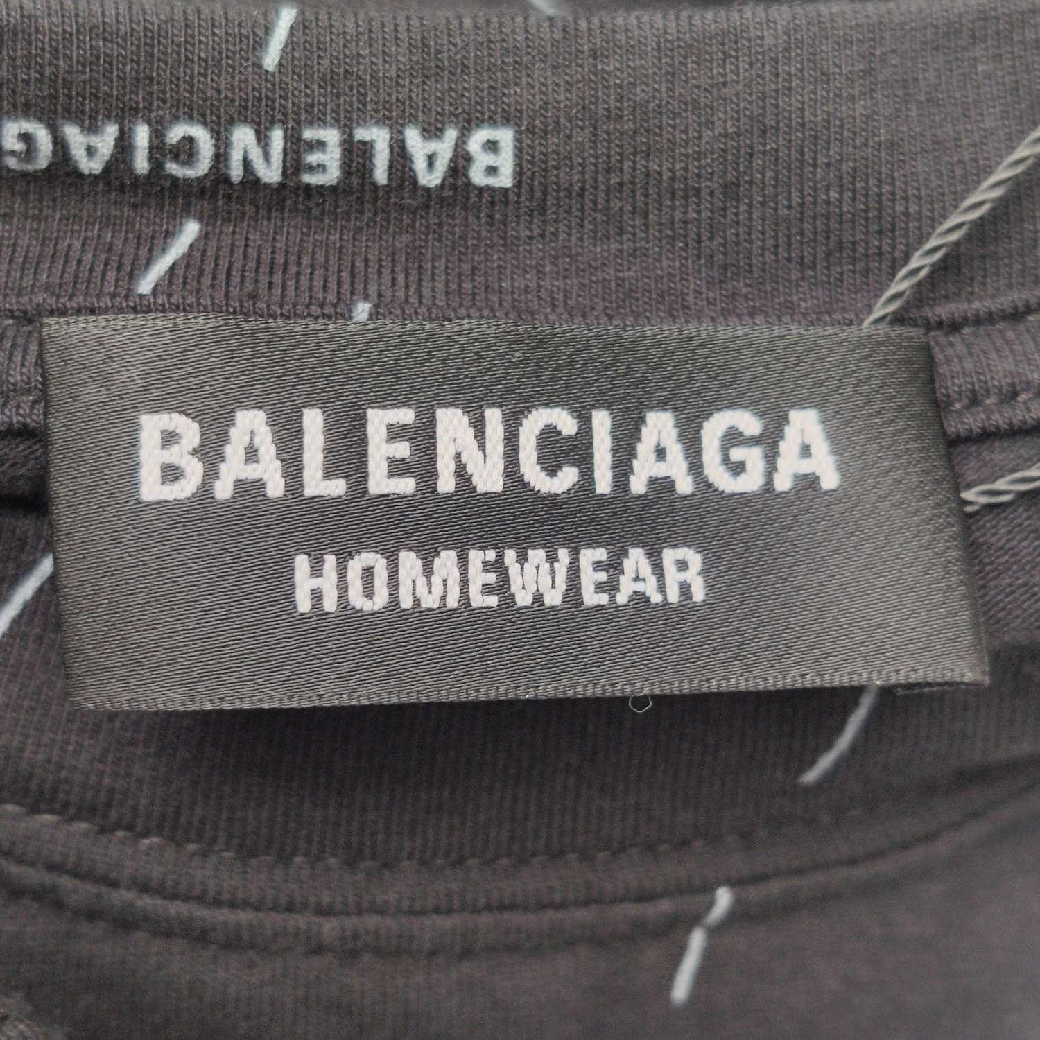 Balenciaga Balenciaga Logo-Print Cotton Long-Sleeve Shirt Size XS / US 0-2 / IT 36-38 - 10 Thumbnail
