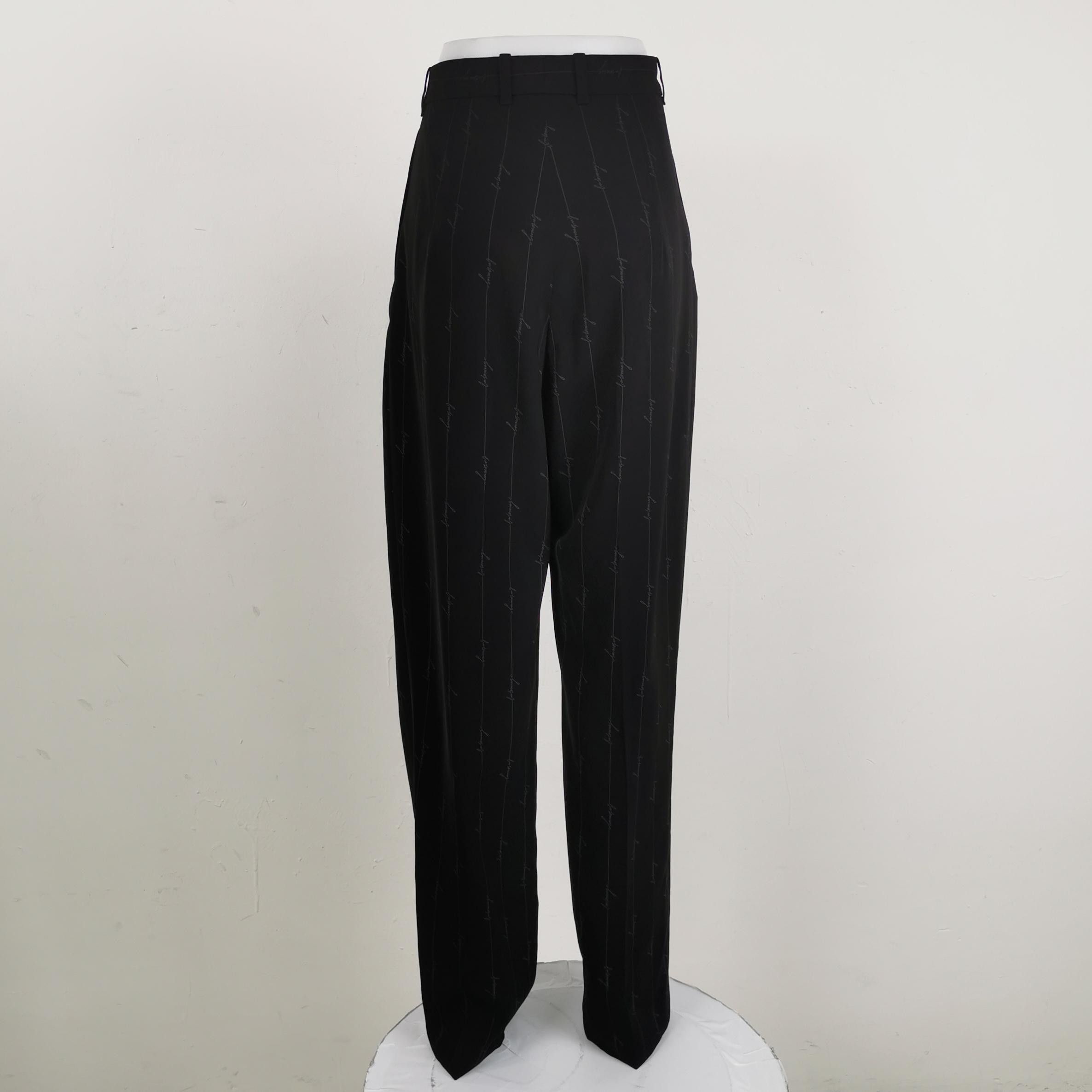 Balenciaga Balenciaga Striped Logo Print XS Pants Size 36" / US 14 / IT 50 - 3 Thumbnail